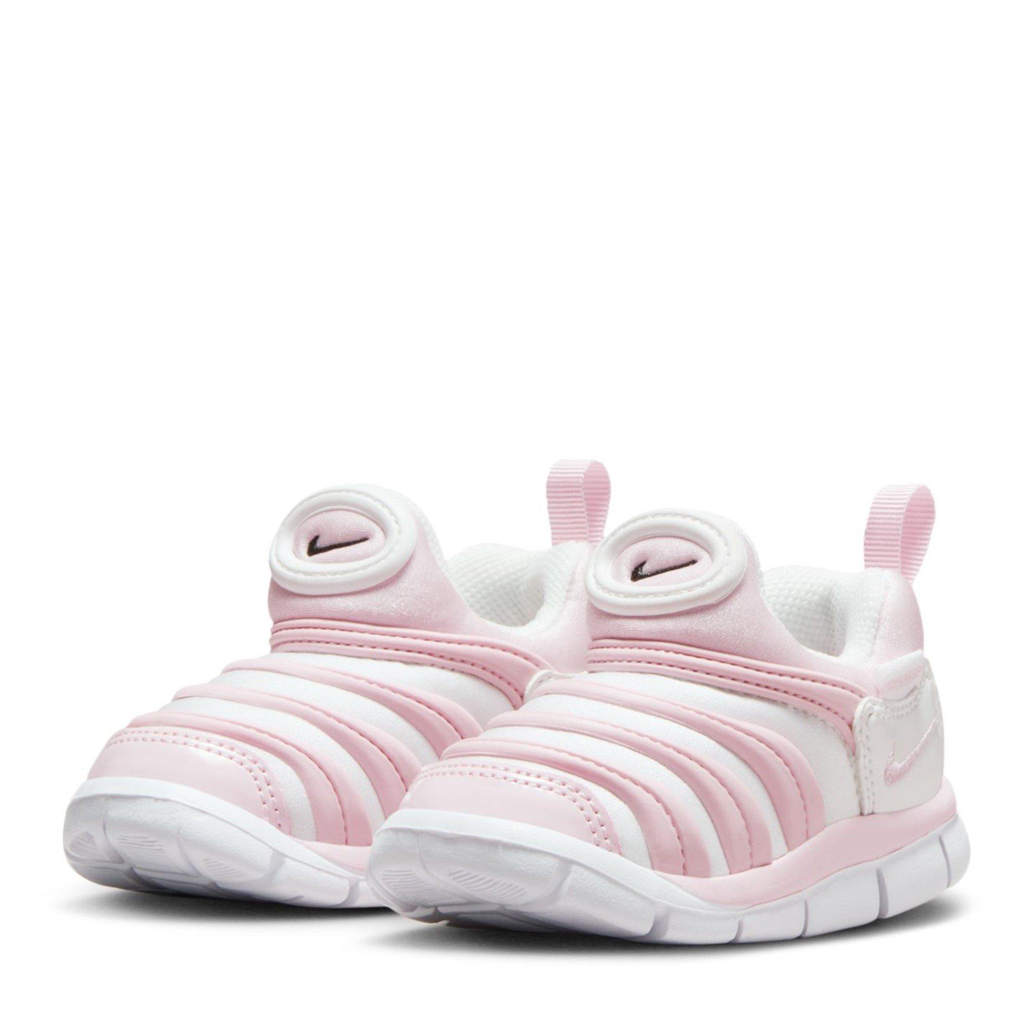 Pink/Black-Wht - Nike - Dynamo Free Baby Shoes - 4