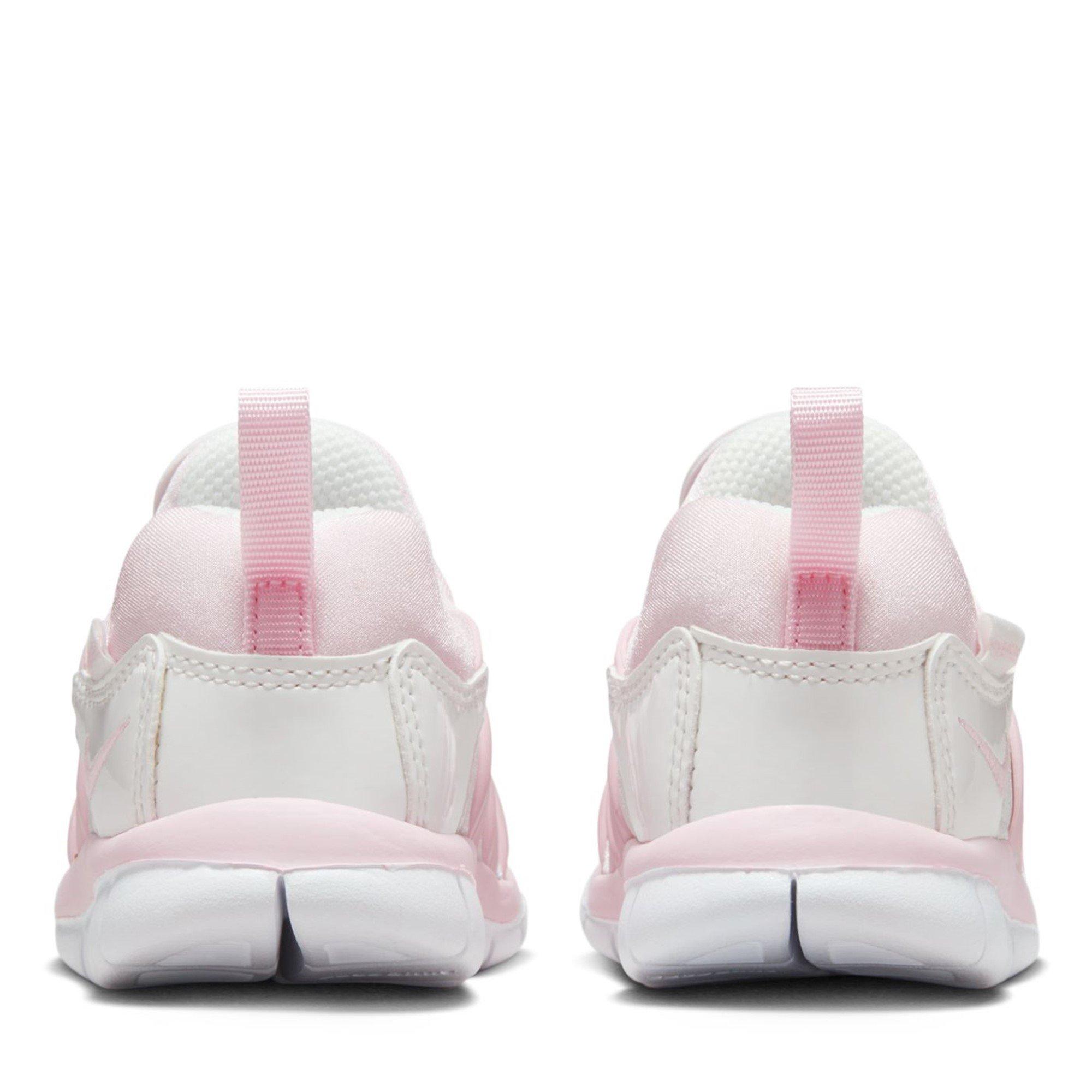 Pink/Black-Wht - Nike - Dynamo Free Baby Shoes - 6