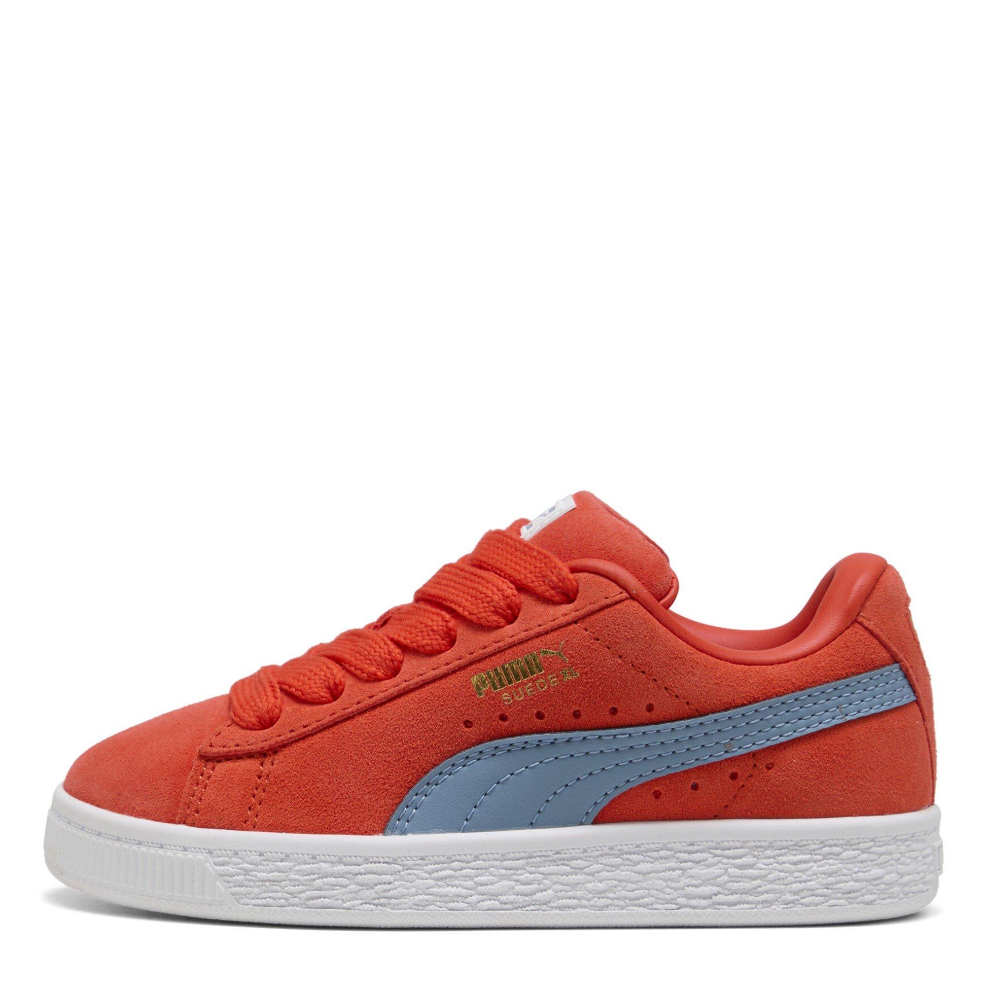 Rouge/Bleu - Puma - Suede Xl Ps Low Top Trainers Infants - 2