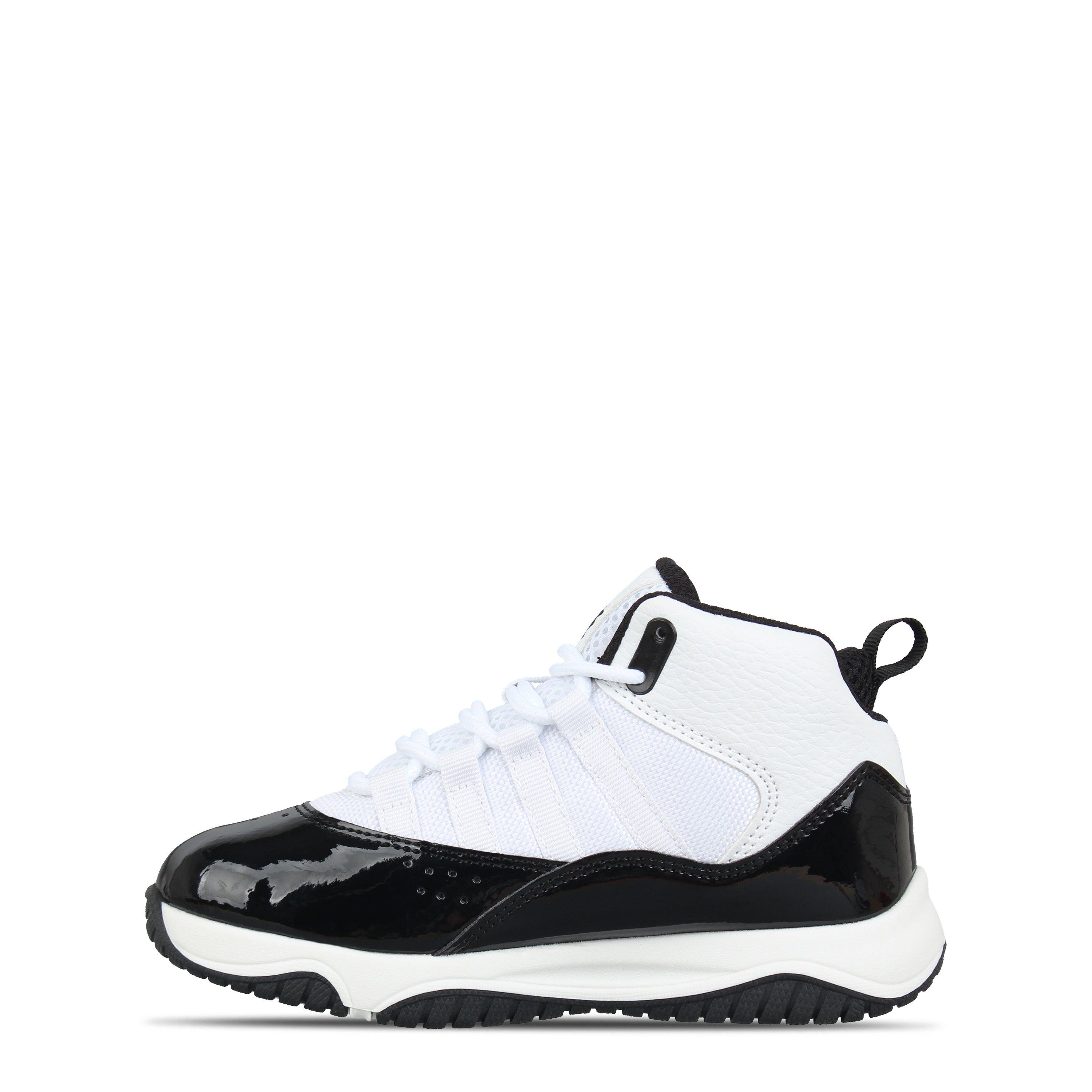 Bianco/Nero - Rise - Shuttle Basketball Trainers Children - 2