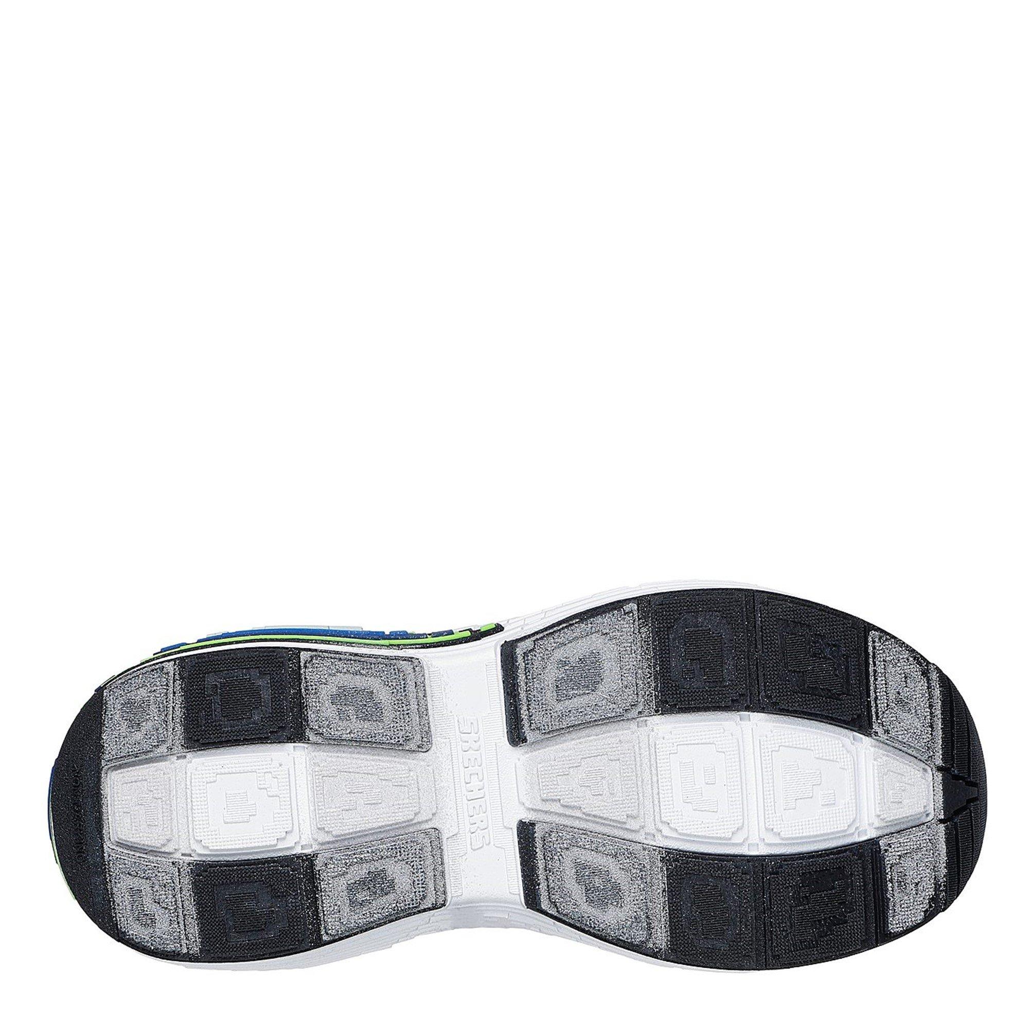 Verde - Skechers - Gore & Strap Sneaker W Pixel Detail Runners Boys - 4