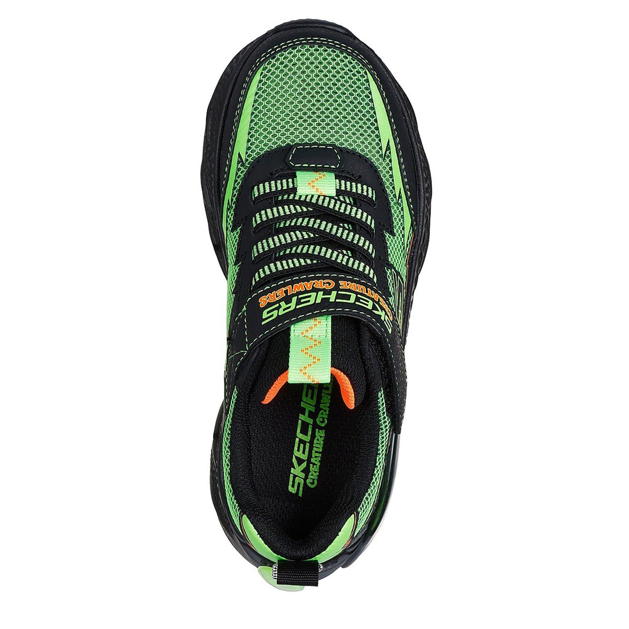 Black/Green - Skechers - Creature-Crawlers Runners Boys - 5