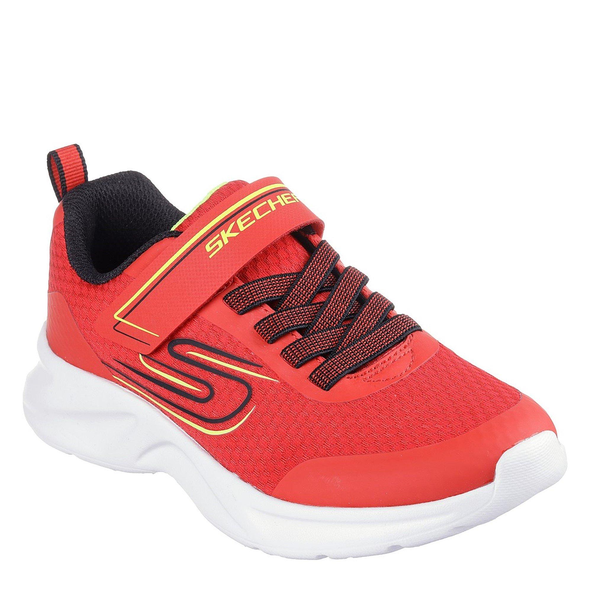Skechers Lightweight Gore & Strap Sneaker Runners Boys