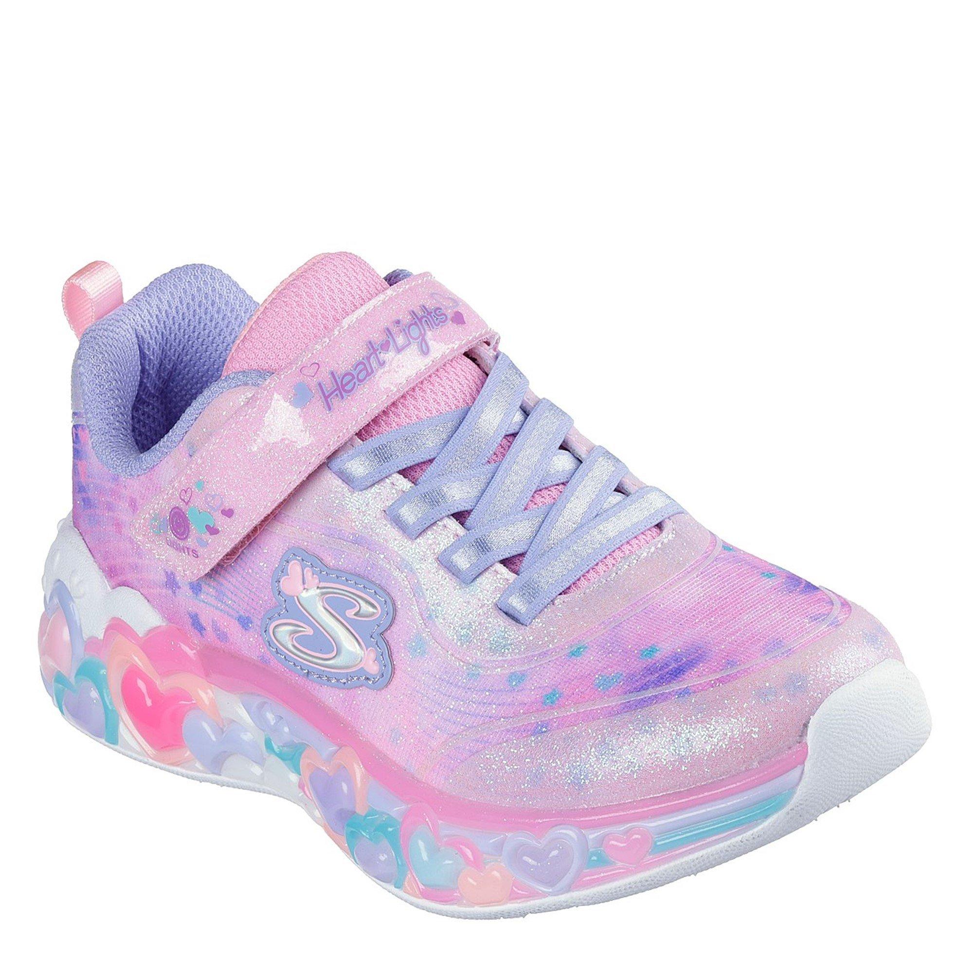 Skechers Eternal Heart Lights Light Up Trainers Girls