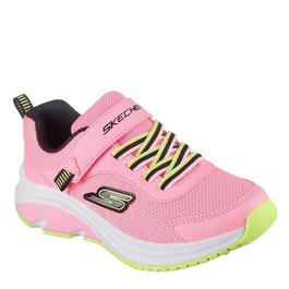 Skechers Skechers Gore And Strap Solid Mesh Sneaker W Runners Girls