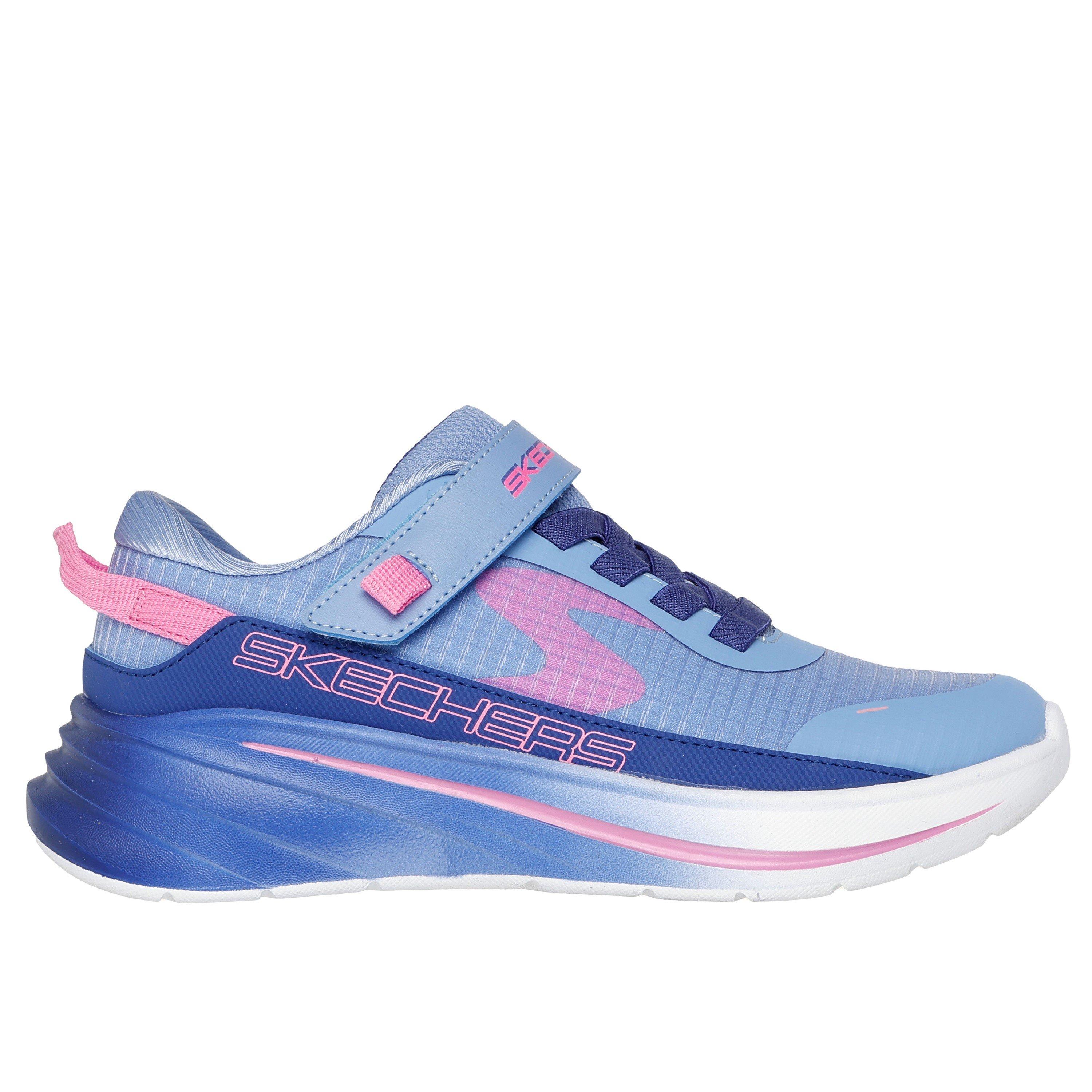 Skechers Girls Gore And Strap Sneaker W Mono Mesh Runners - Purple - C12 (30)