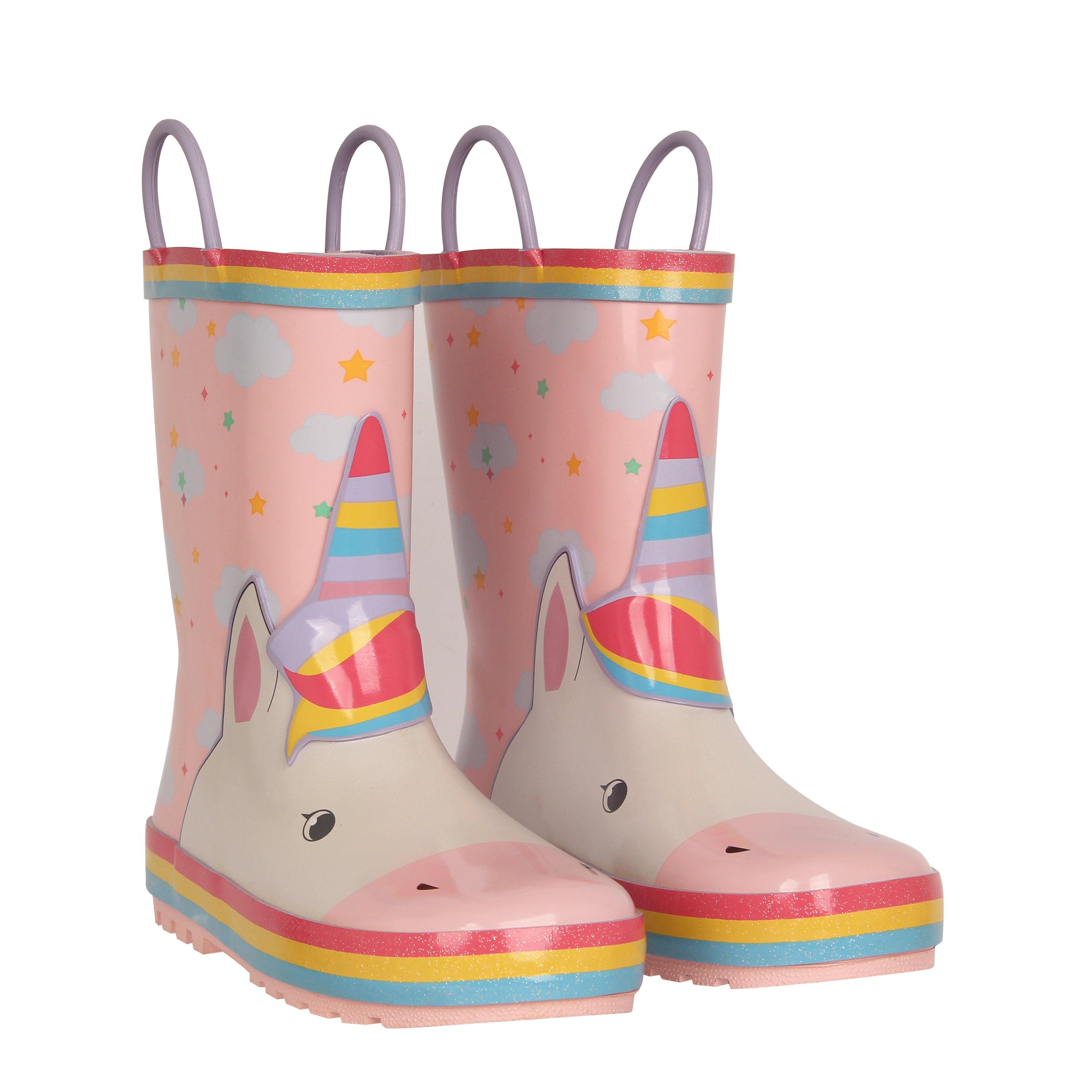 Eenhoorn - Gelert - Unicorn Print Wellies Childrens - 3