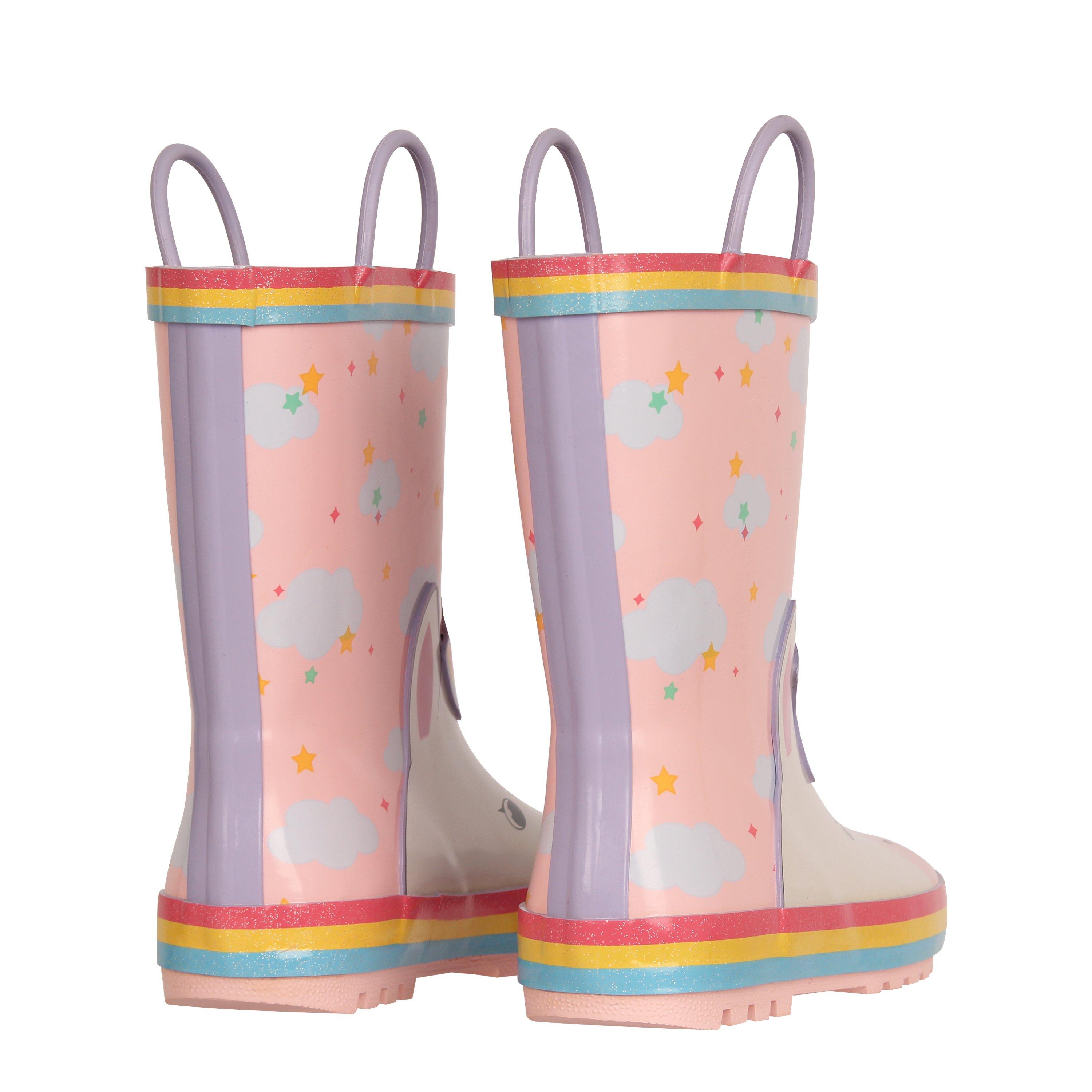 Eenhoorn - Gelert - Unicorn Print Wellies Childrens - 4