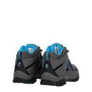 Charbon/Bleu - Gelert - Horizon Mid Waterproof Childrens Walking Boots - 4
