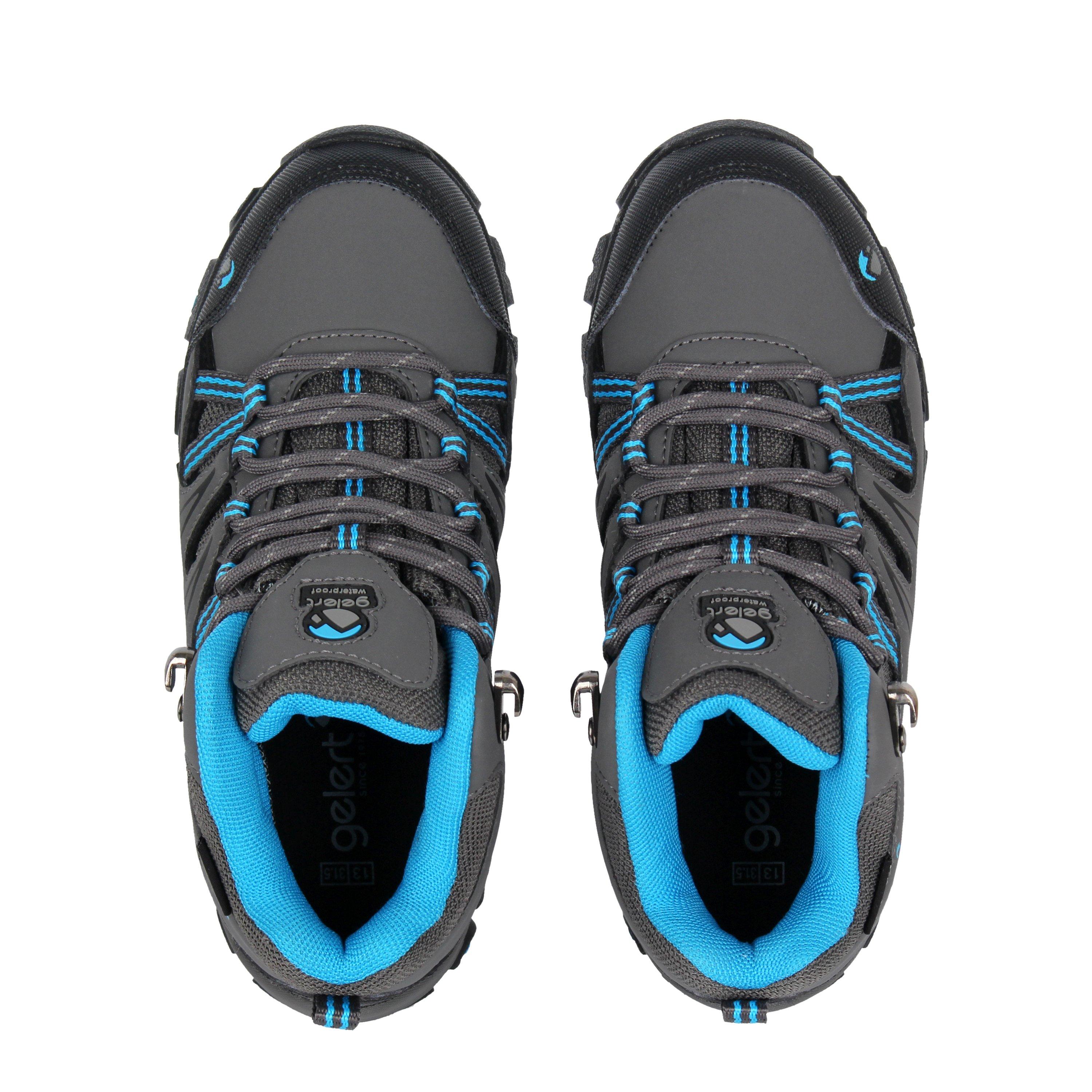 Kohle/Blau - Gelert - Horizon Waterproof Walking Boots Childrens - 5