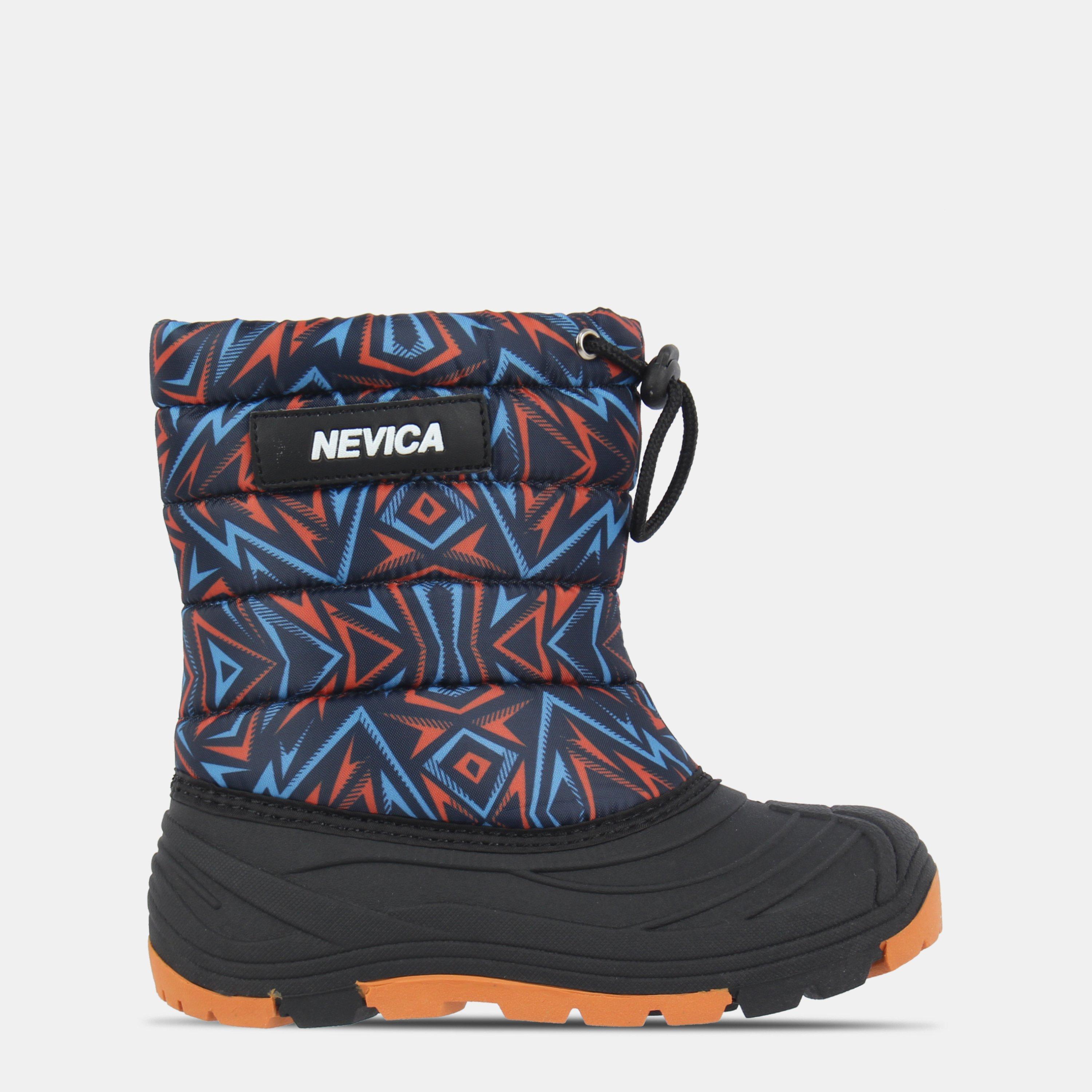 Orange/Blue - Nevica - Unisex Kids' Explorer Mid/High Snow Boots - 1