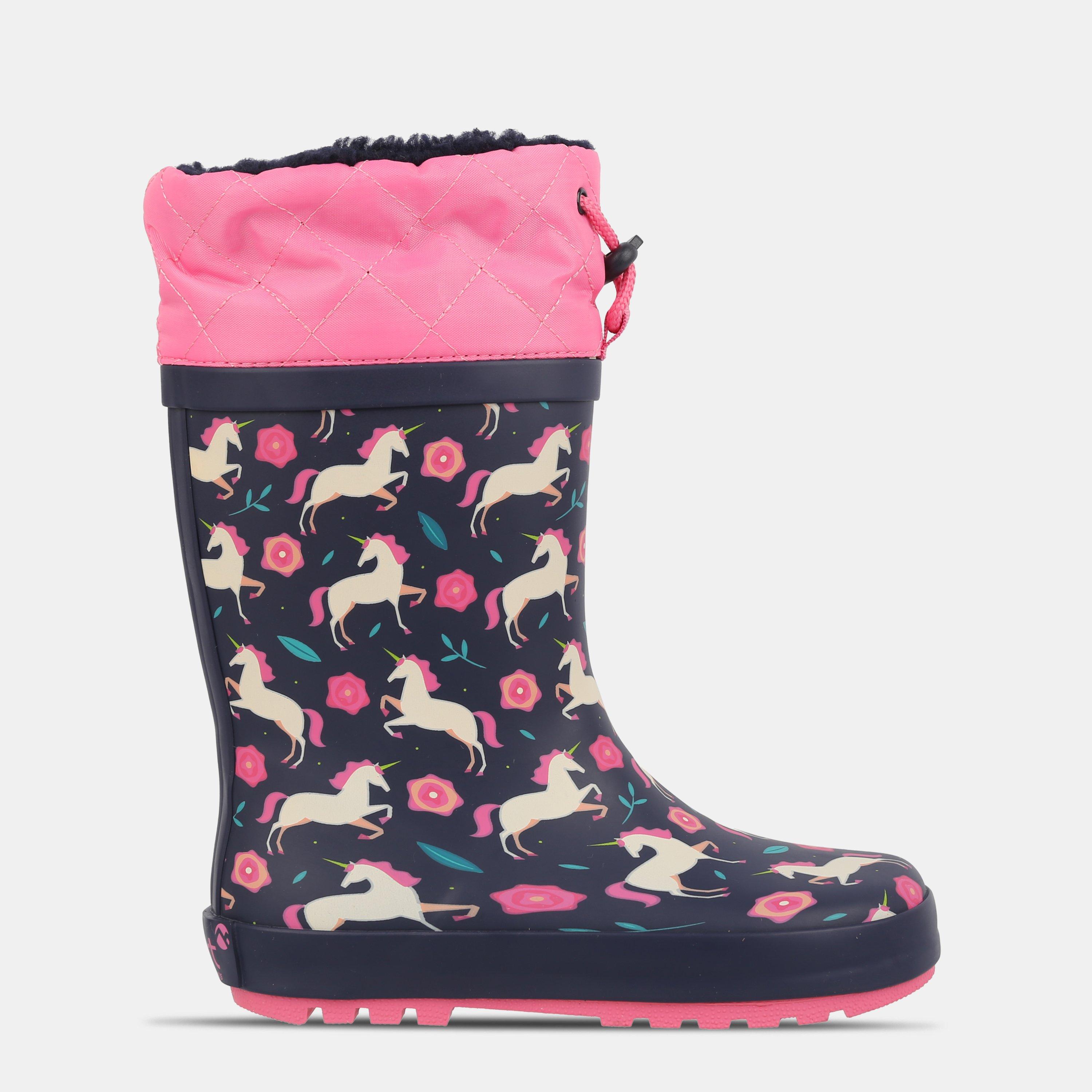 Gelert  Kids Cuff Welly Boot Childrens - Unicorn - C9 (27)