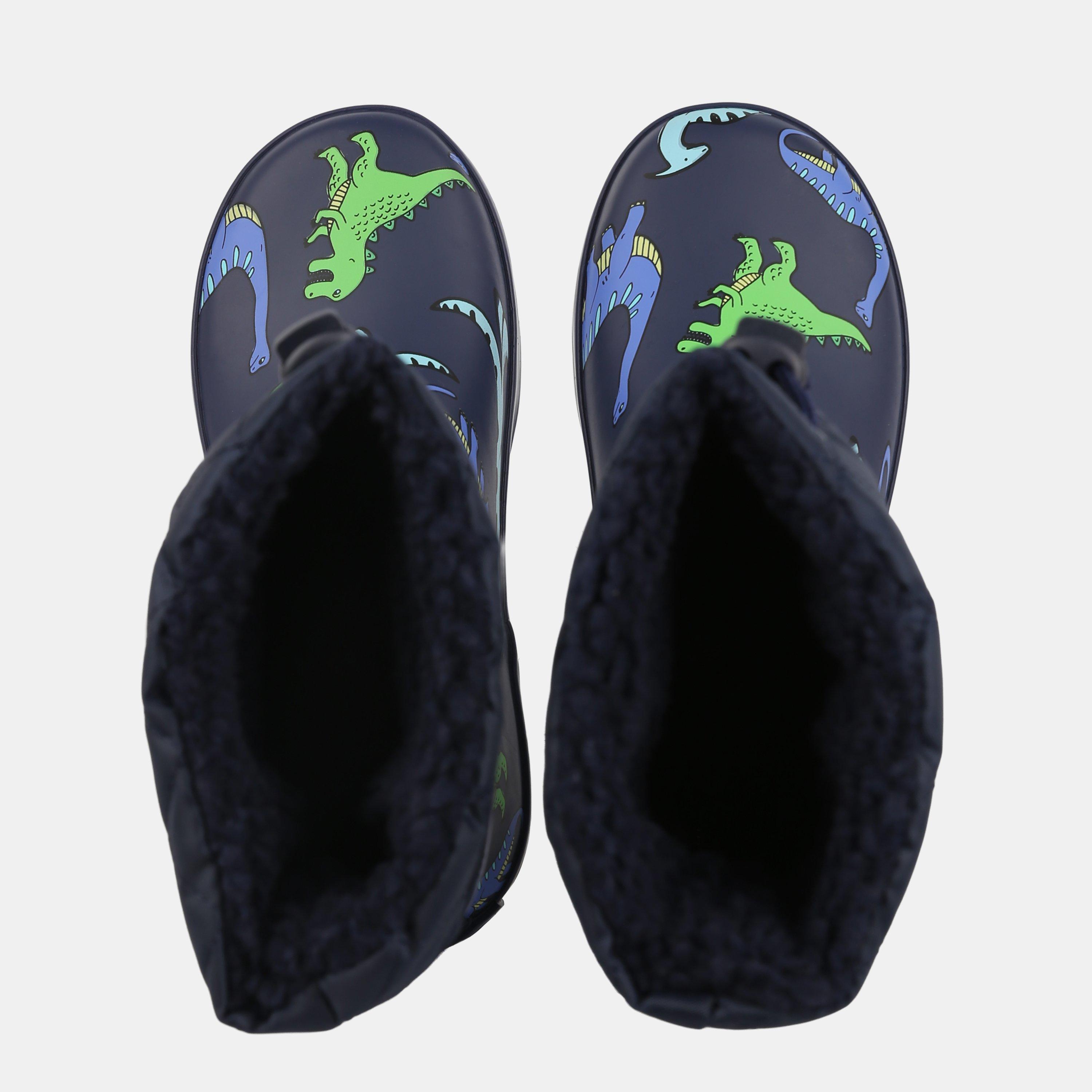 Dinosaurs - Gelert - Cuff Welly Boot Childrens - 4