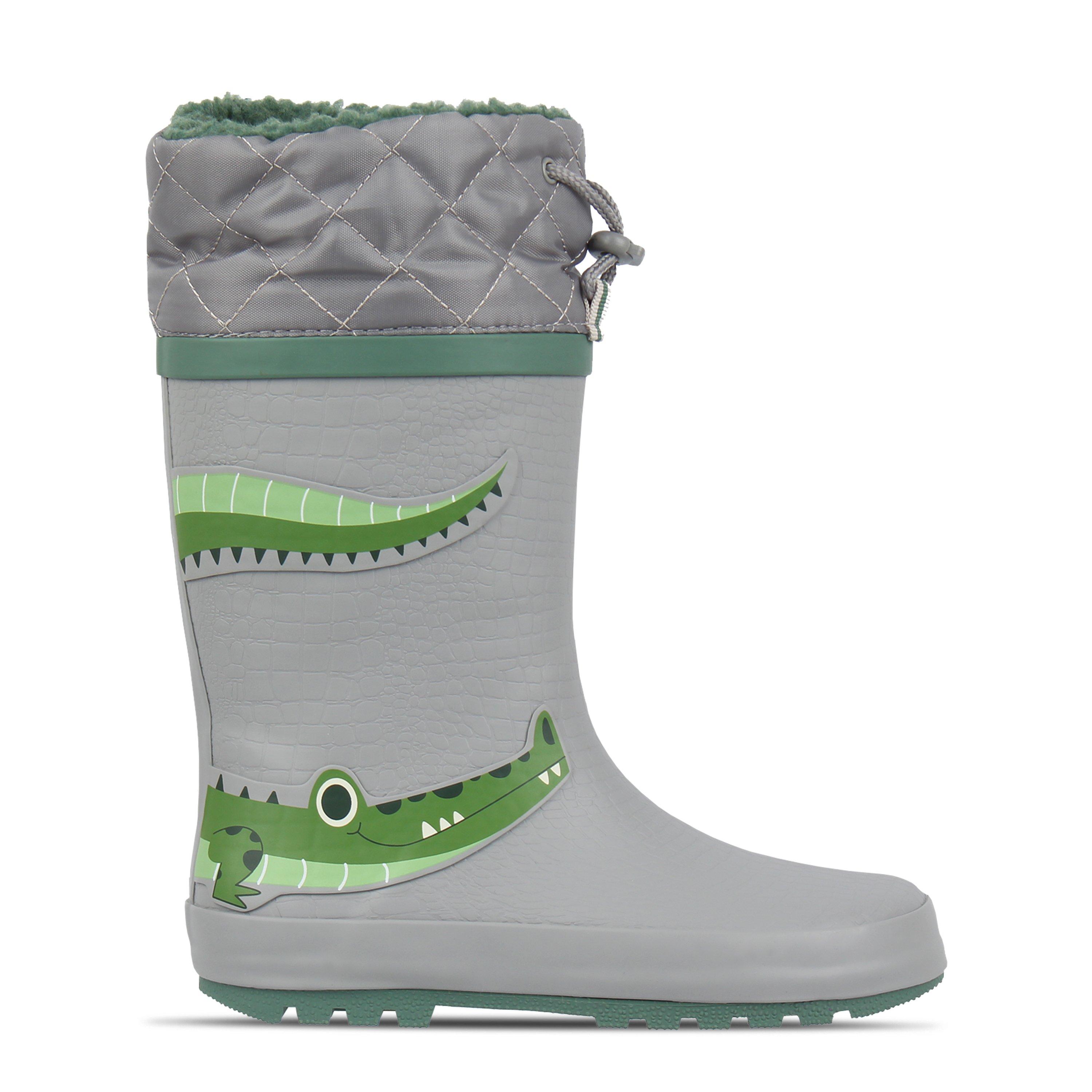 Gelert  Kids Cuff Welly Boot Childrens - Crocodile - C9 (27)