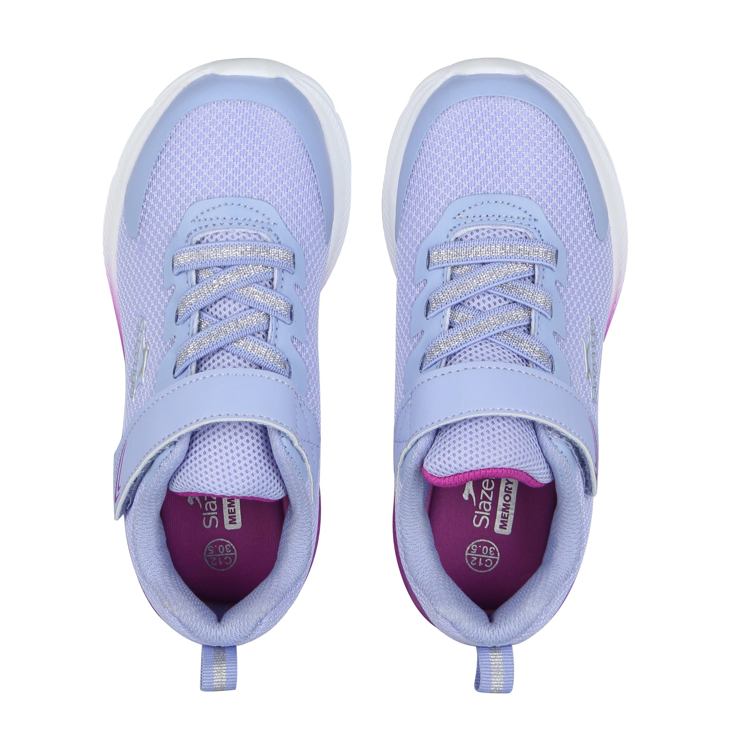 Lav/Orchid - Slazenger - Unisex Kids' Slaz Sadler Runners - 5