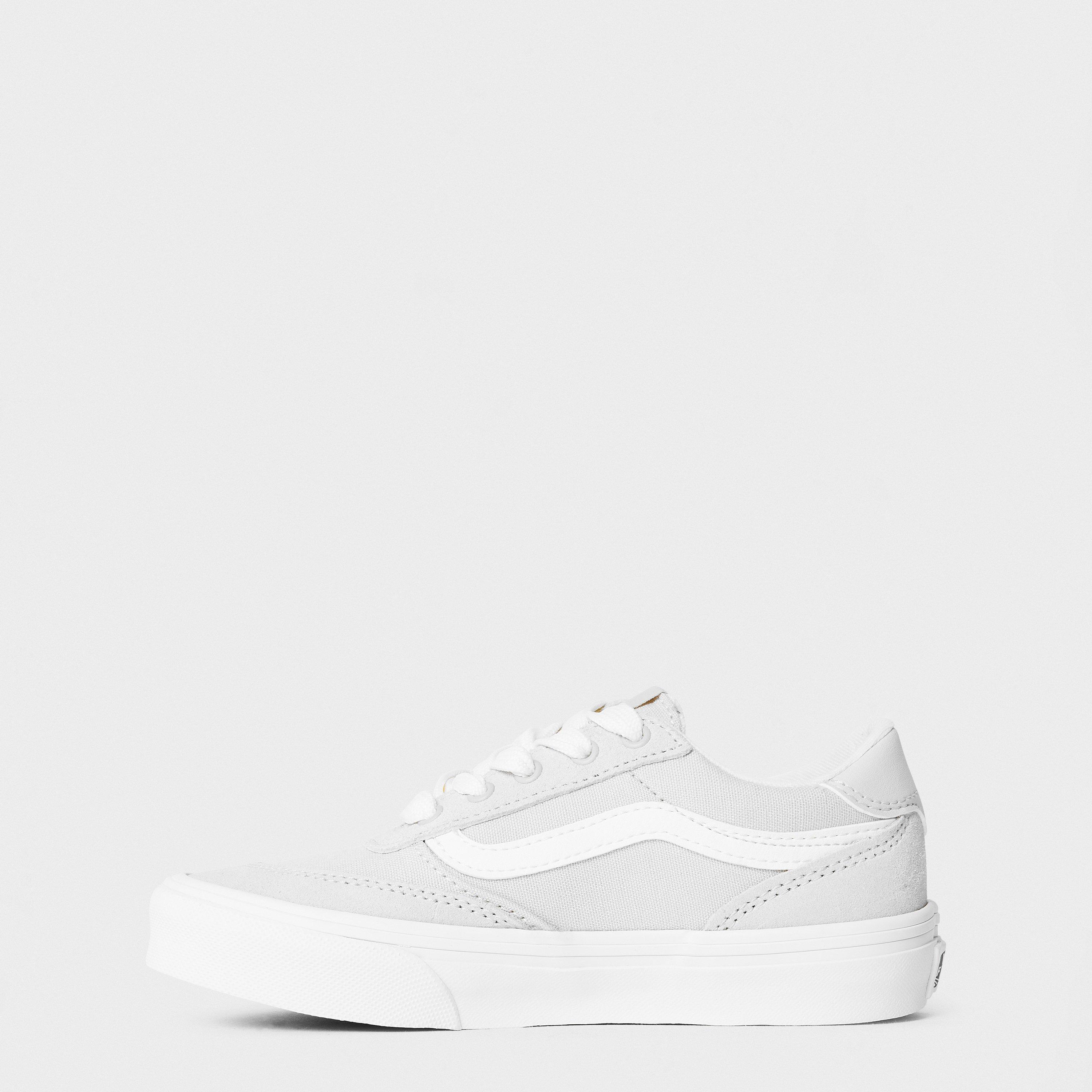 Taupe EN9 - Vans - Kids Brooklyn Canvas Trainers - 2