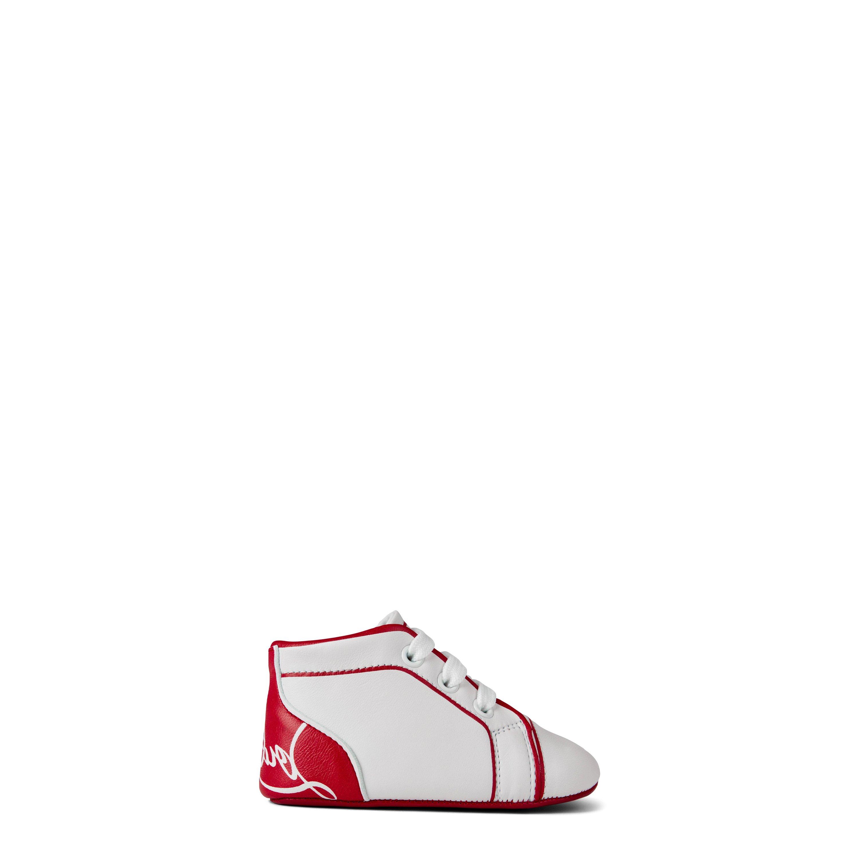 White Red Q647 - Christian Louboutin - Baby Funnyto Sneakers - 1