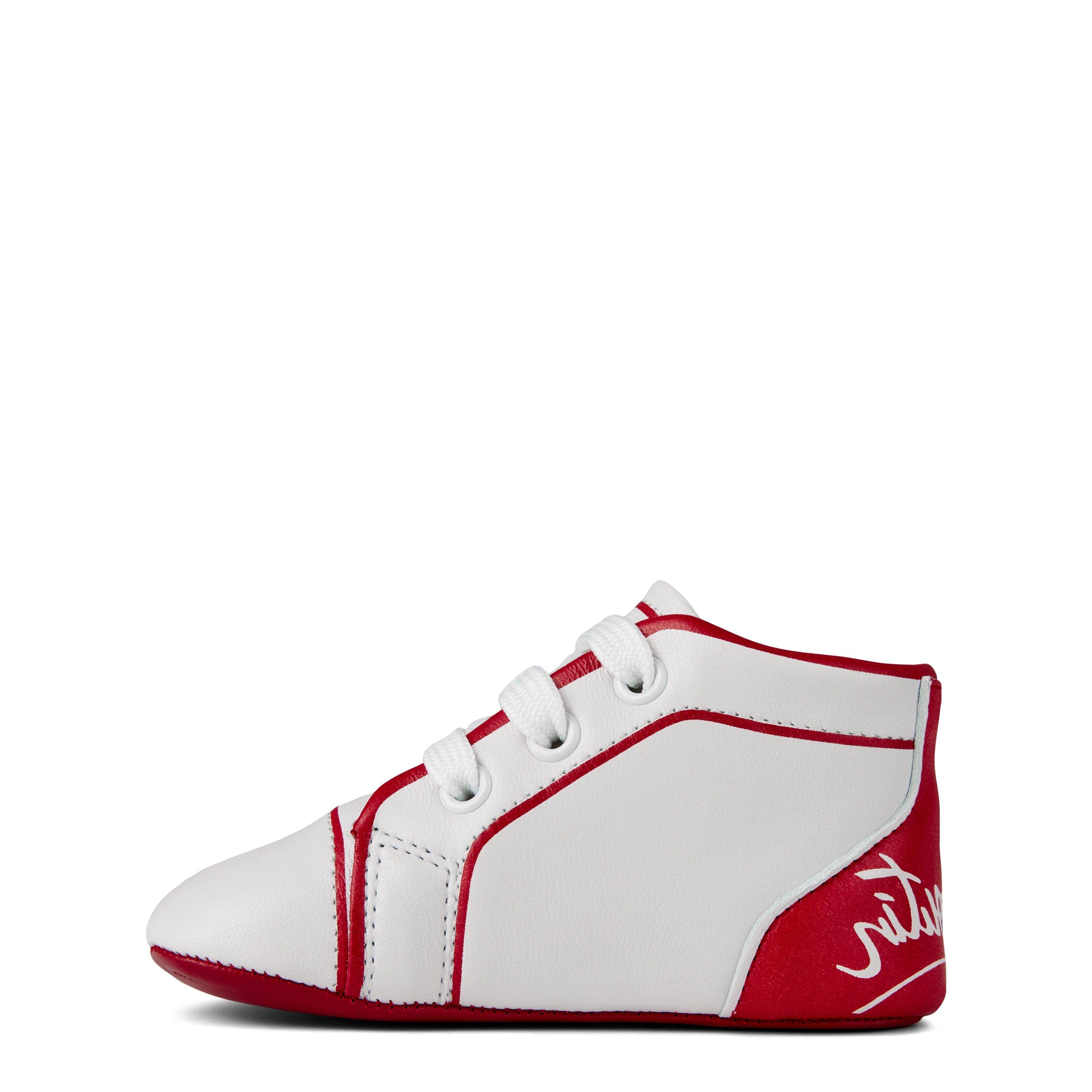 White Red Q647 - Christian Louboutin - Baby Funnyto Sneakers - 2