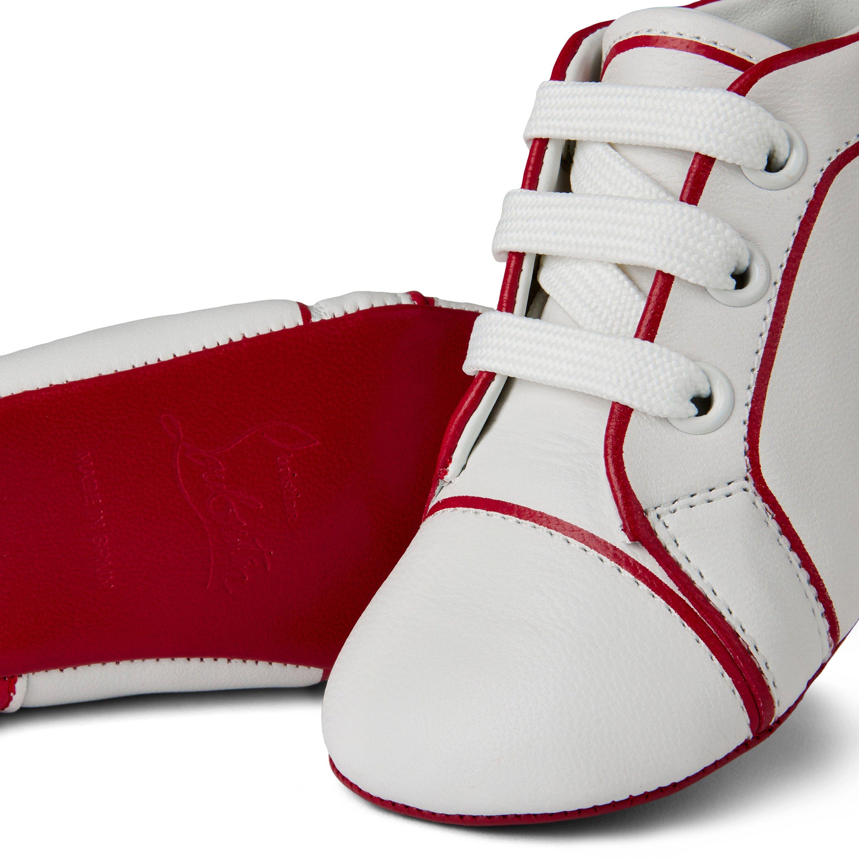 White Red Q647 - Christian Louboutin - Baby Funnyto Sneakers - 6