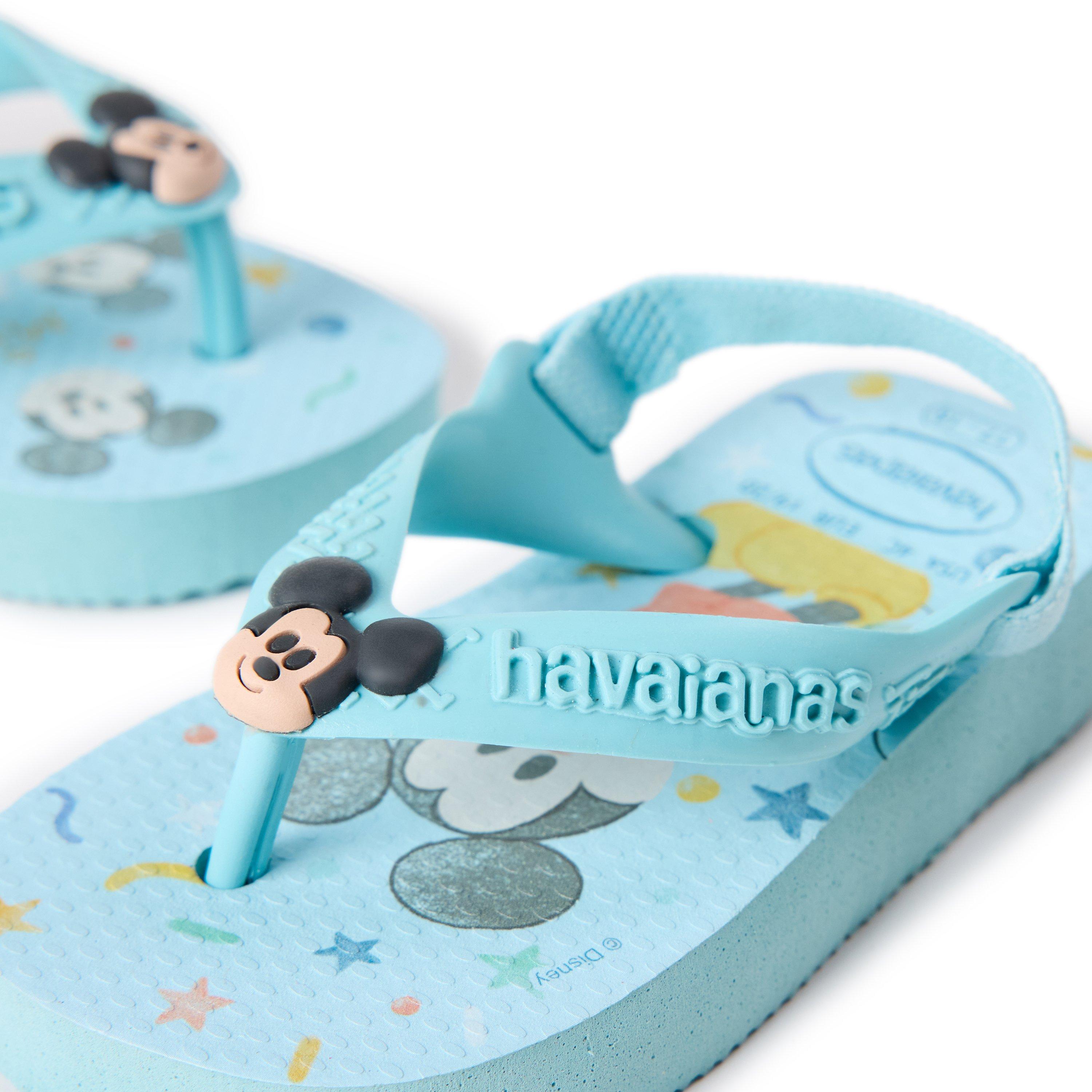 Blauw Water - Havaianas - Hav. Baby Disney Classics Ii Blue W Flip Flops Unisex Kids - 3