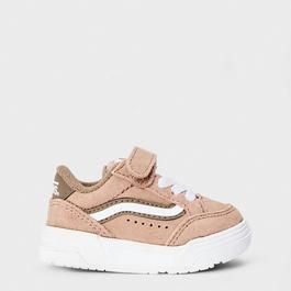 Vans Hylane V Suede Navy Canvas Trainers Unisex Kids