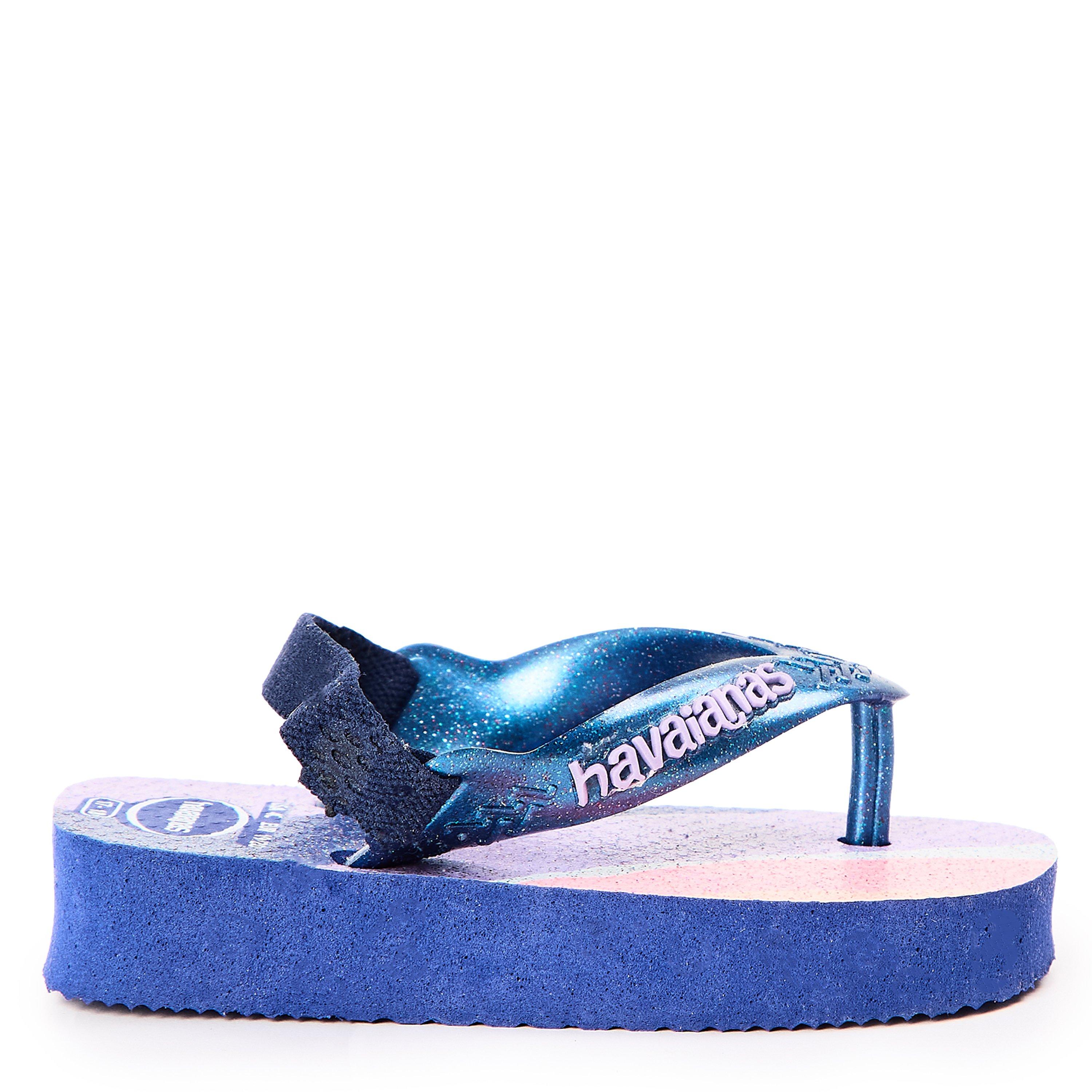 Marine Blue - Havaianas - Hav. Baby Palette Glow Marine Bluw Flip Flops Unisex Kids - 1