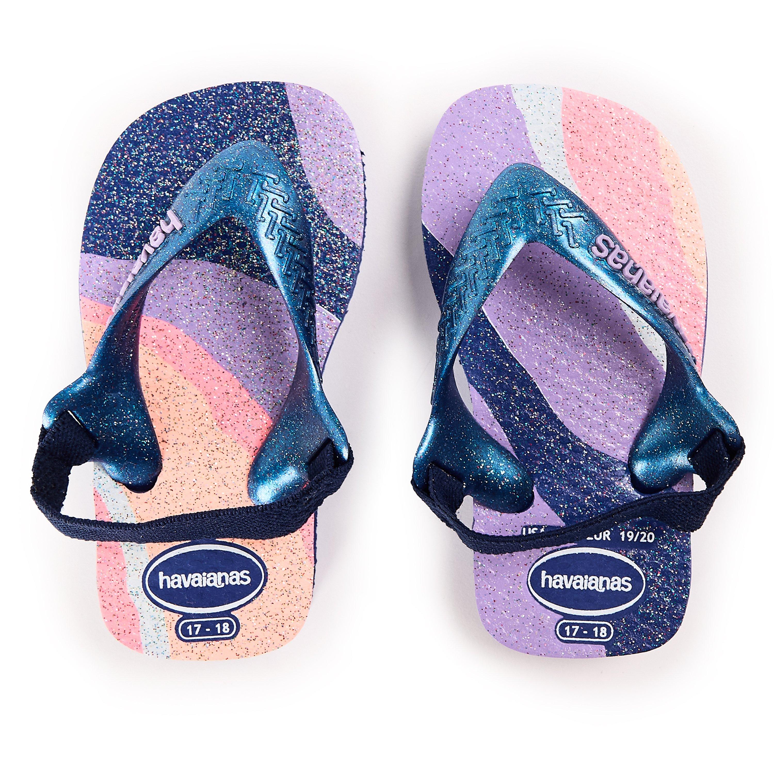 Marine Blue - Havaianas - Hav. Baby Palette Glow Marine Bluw Flip Flops Unisex Kids - 4
