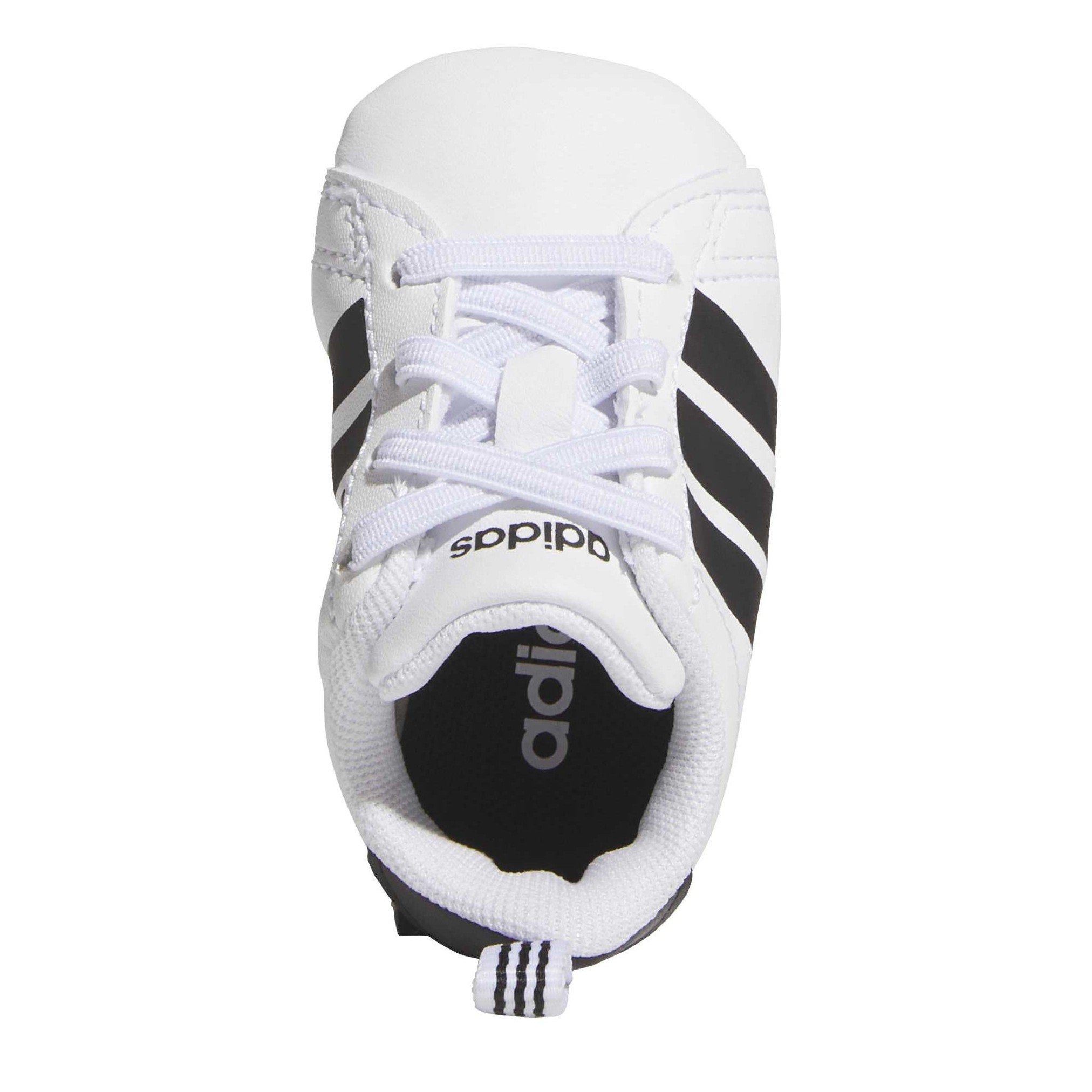 White/Black - adidas - Adidas Crib Shoe - 5