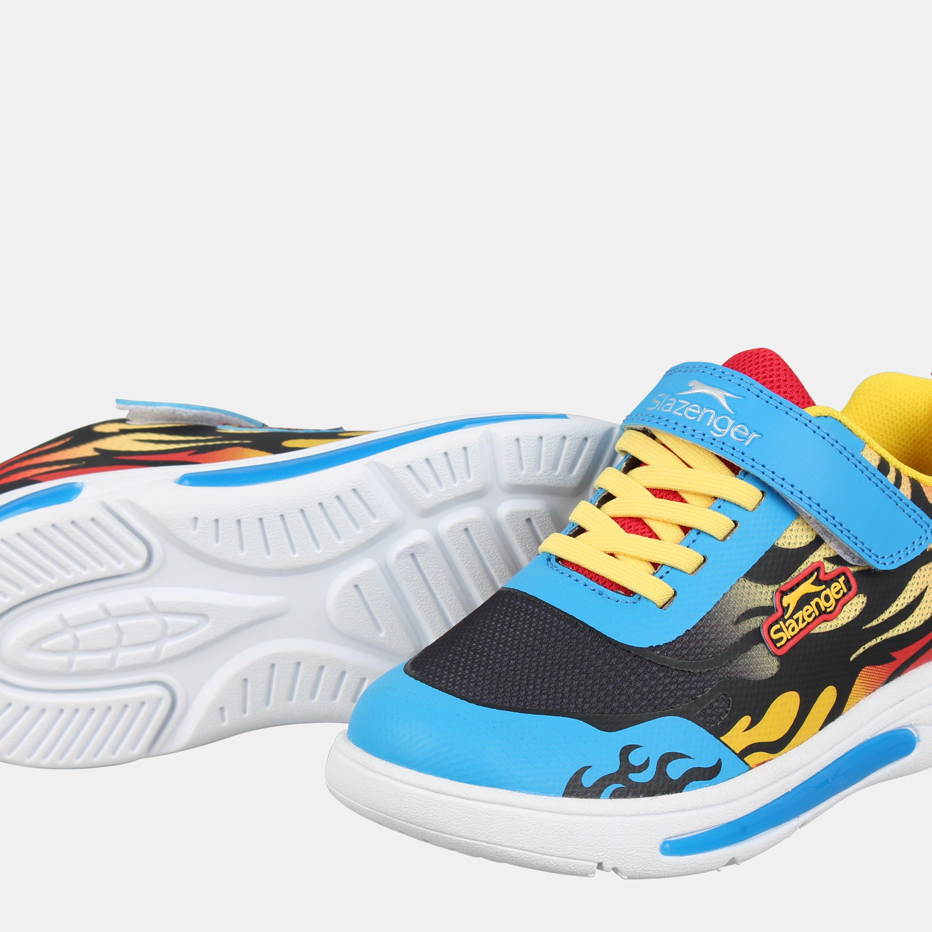 Blue Flames - Slazenger - Camo Go 2.0 Trainers Childrens - 3