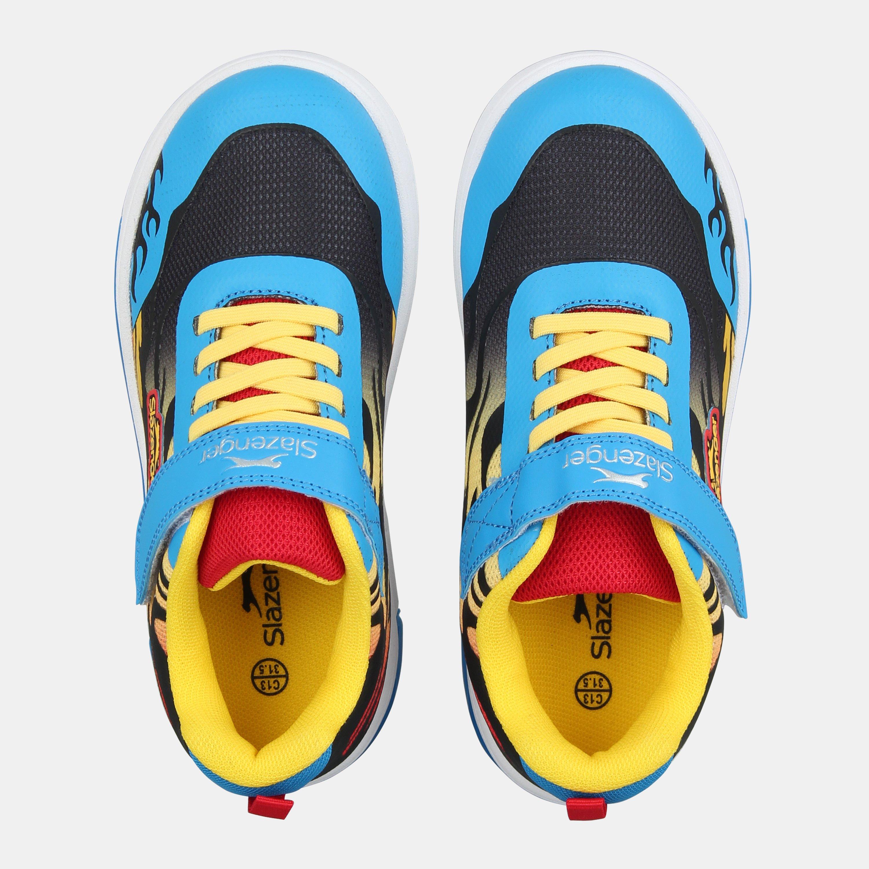 Blue Flames - Slazenger - Camo Go 2.0 Trainers Childrens - 4