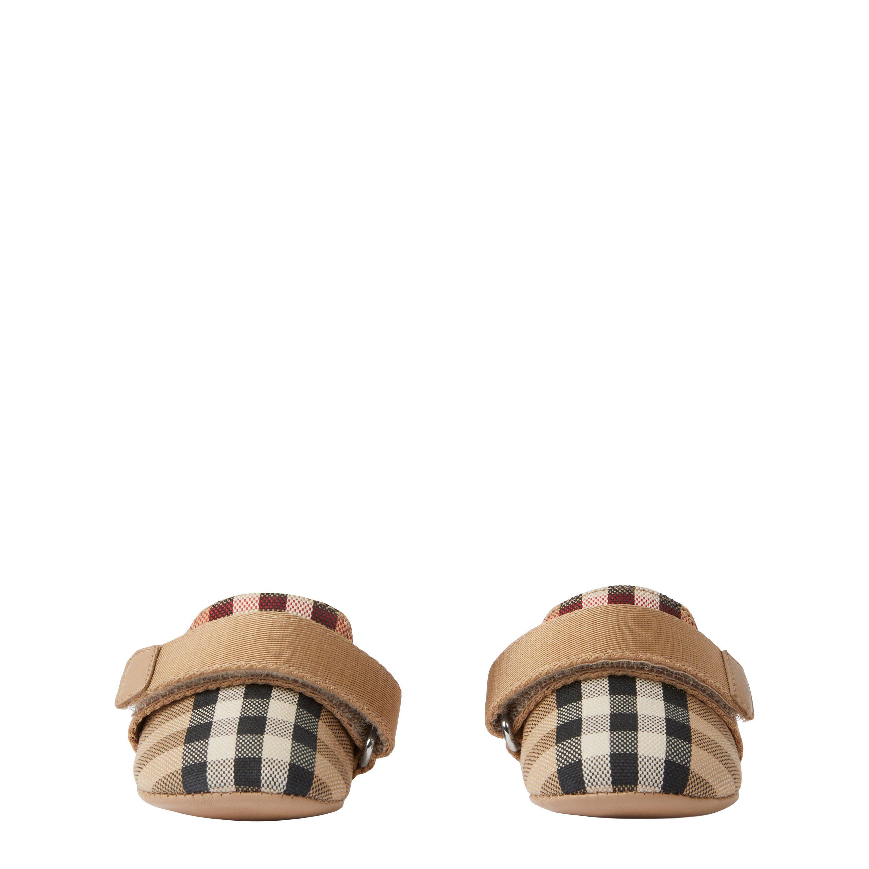 Burberry 2024 Baby Check Plaid Crib Shoes 19