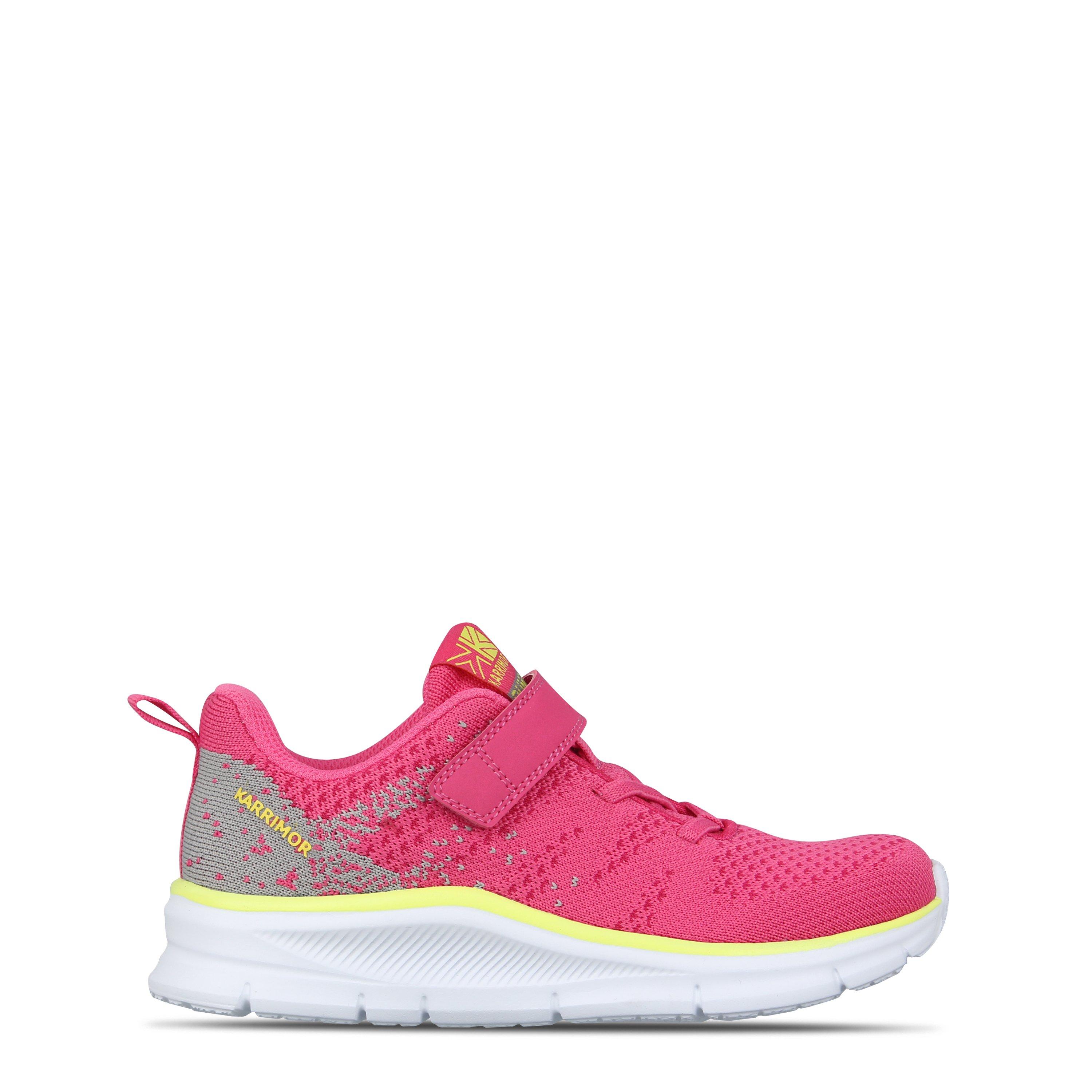 Karrimor Girls Duma 6 Running Shoes Childs - Pink/Volt - C12 (30.5)