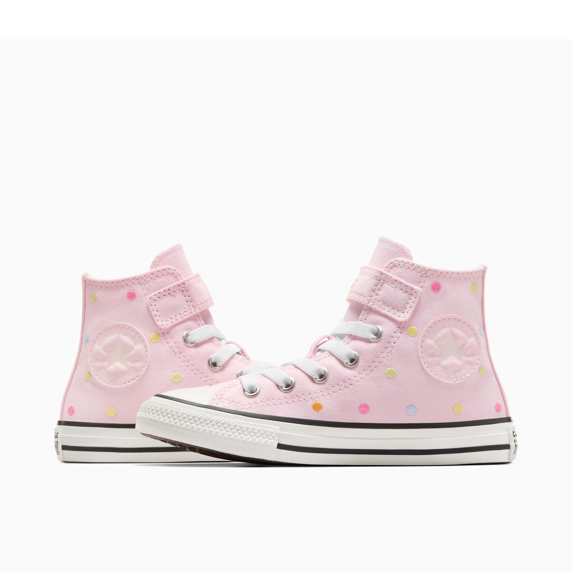 680-Sugar Ber - Converse - Unisex Kids' Chuck Taylor All Star 1V Canvas High-Top Trainers - 4