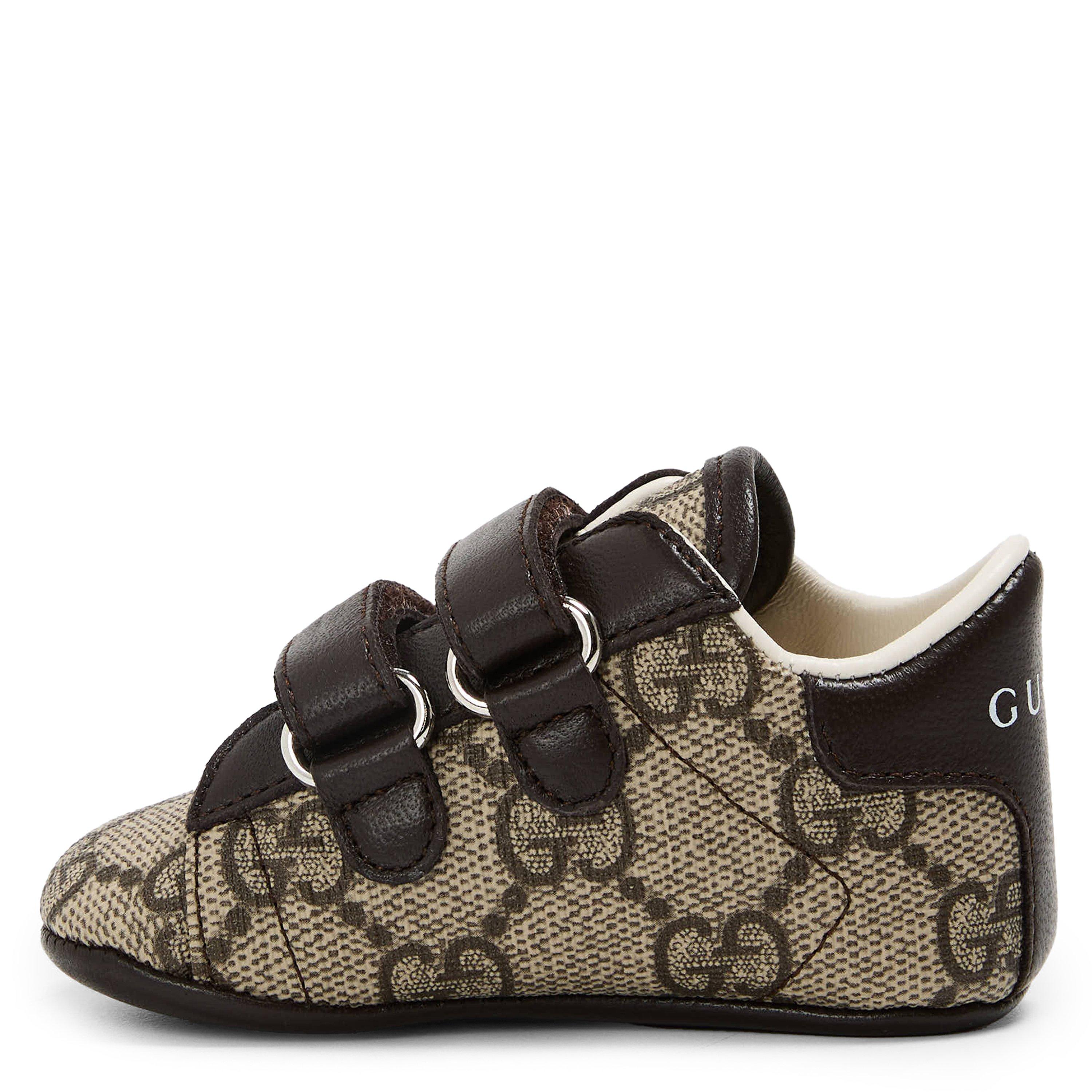 Beige/Brwn 9752 - Gucci - Gucci GG Crib Shoes Bb00 - 2