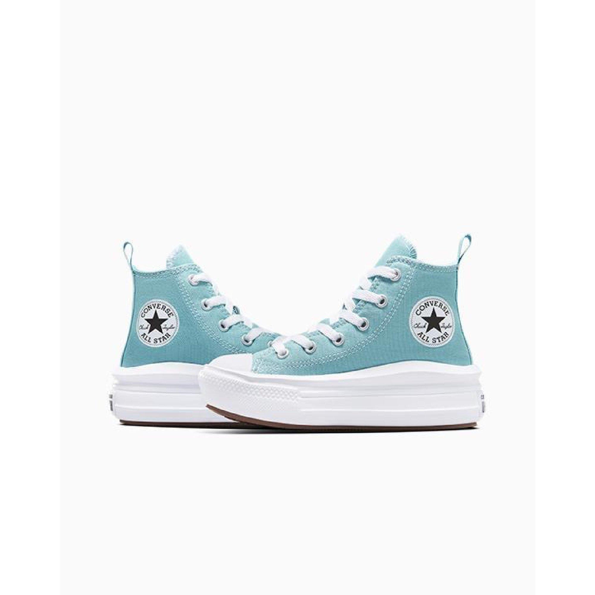 423-Vernal Po - Converse - Unisex Kids' Chuck Taylor All Star Mov Canvas High-Top Trainers - 5