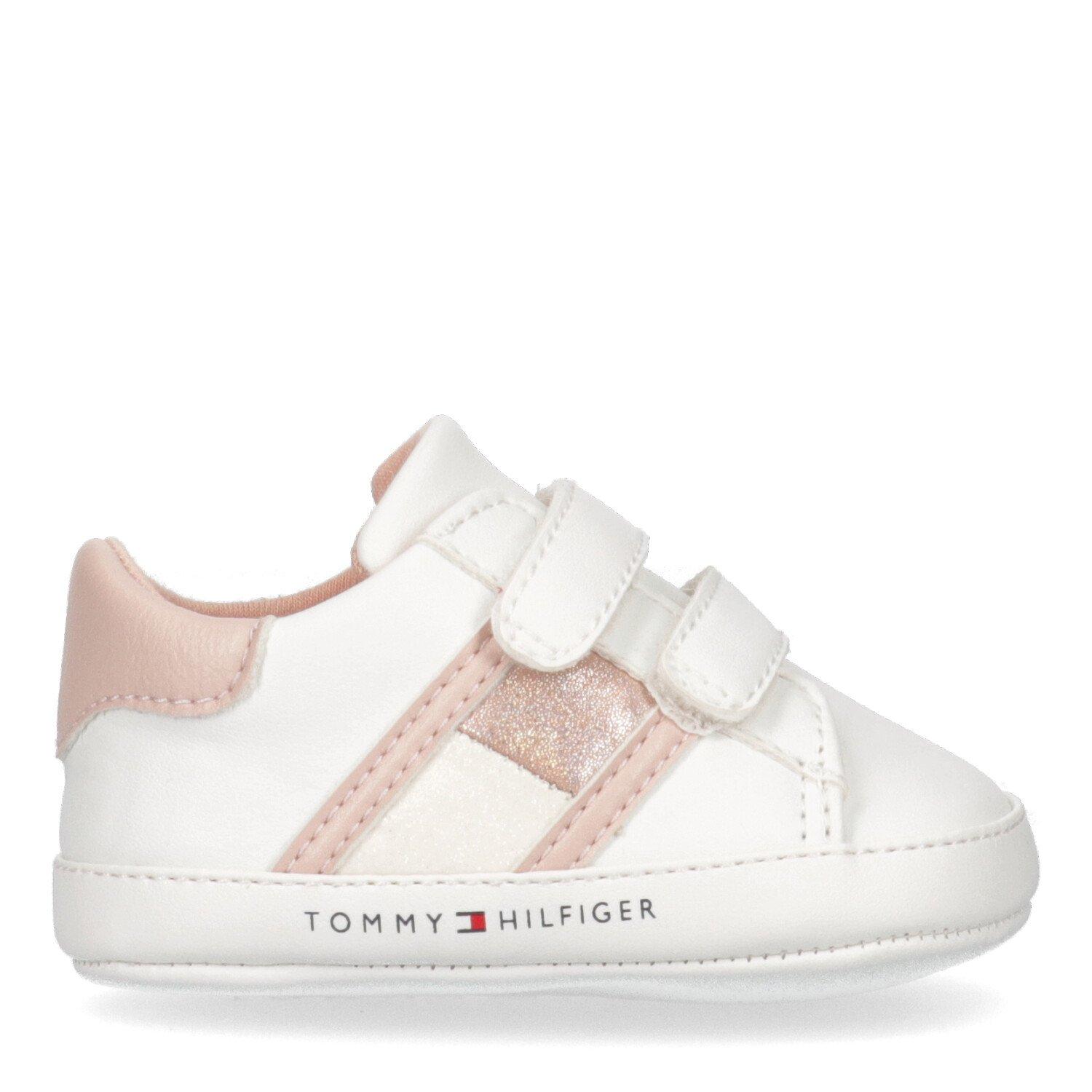 Tommy Hilfiger Kiki Flag Crib Shoes Niedrige Turnschuhe Sports Direct