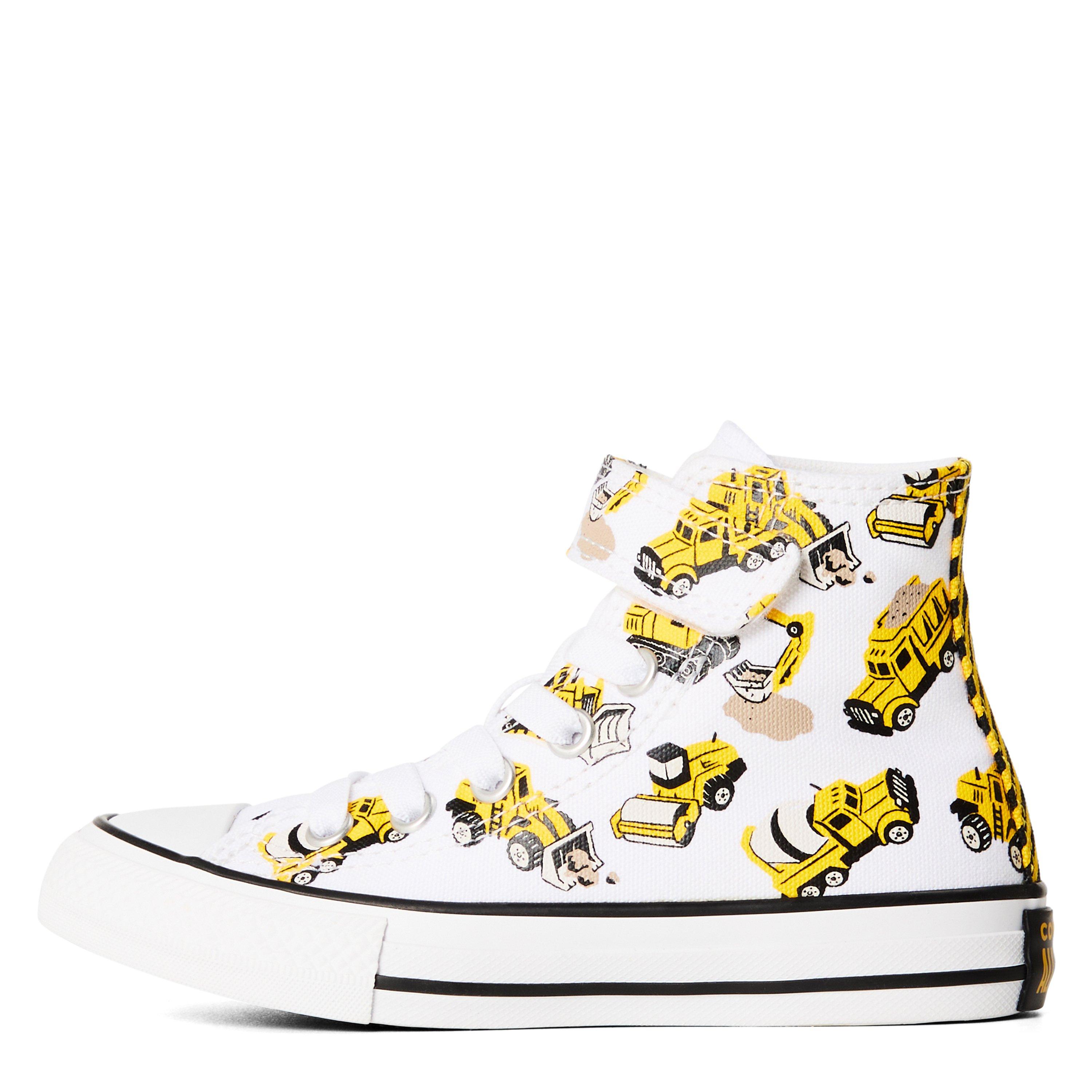 102-White/Bla - Converse - Kids' Chuck Taylor All Star Con Canvas High-Top Trainers - 2