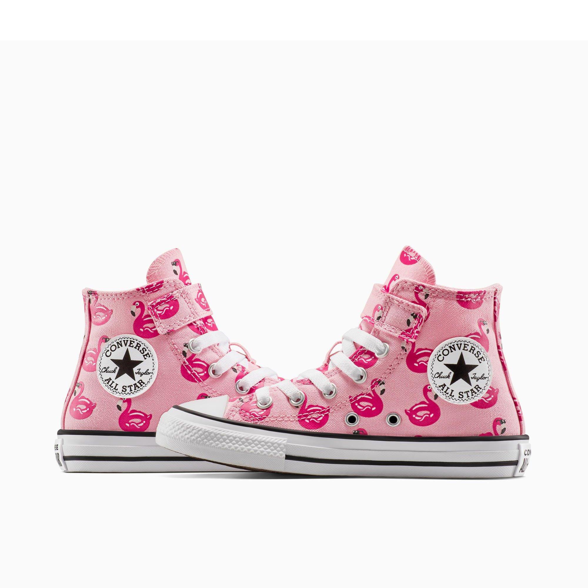 651-Lt Jellyf - Converse - Unisex Kids' Chuck Taylor All Star Poo Canvas High-Top Trainers - 3
