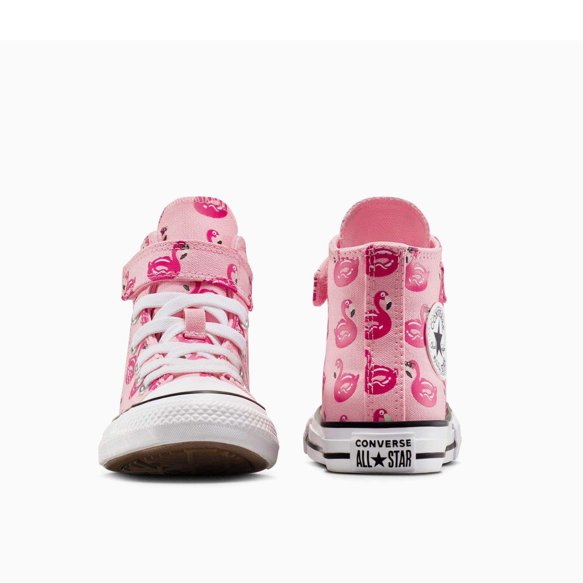651-Lt Jellyf - Converse - Unisex Kids' Chuck Taylor All Star Poo Canvas High-Top Trainers - 4