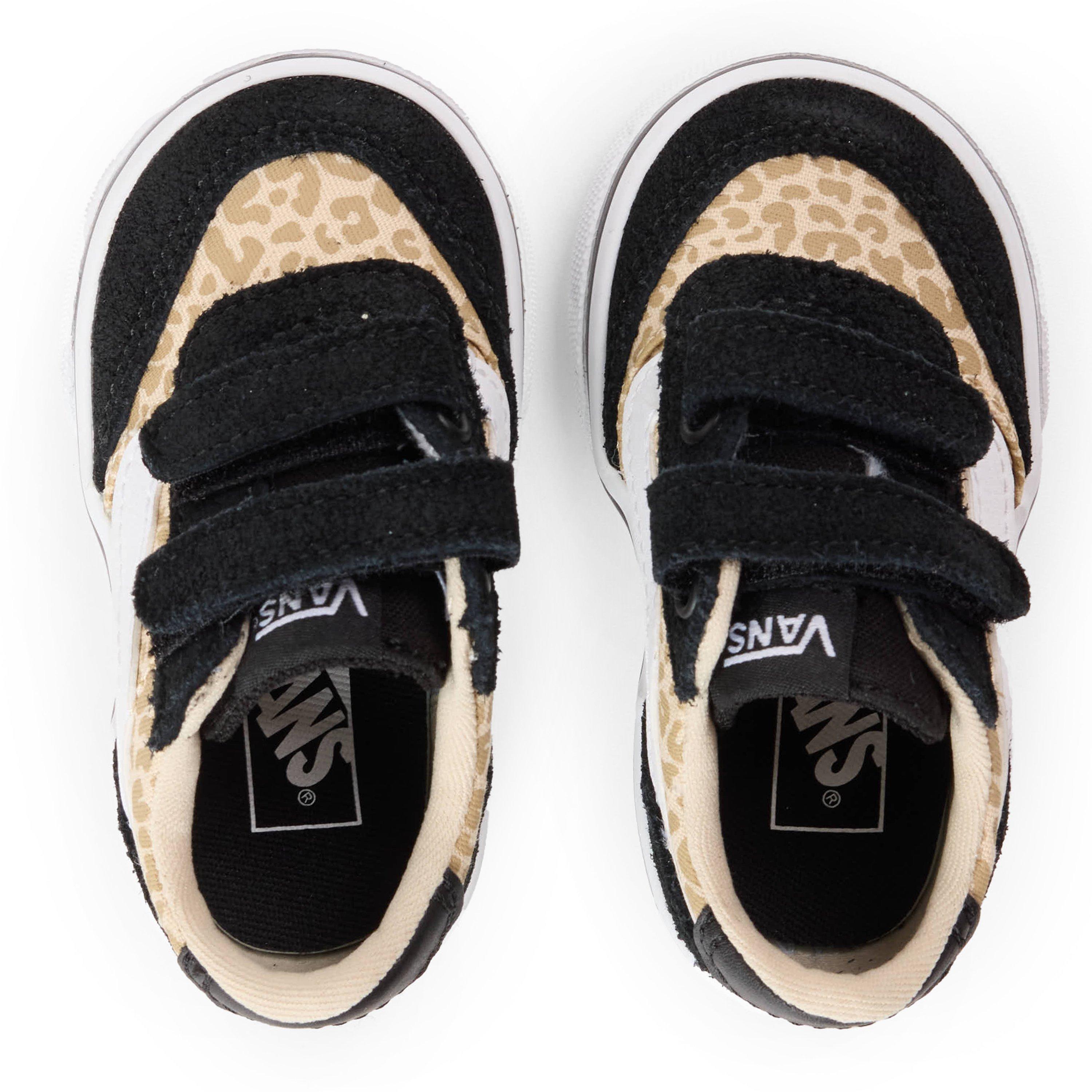 Leopard Black - Vans - Kids' VanAct Brooklyn Canvas Low Trainers - 4
