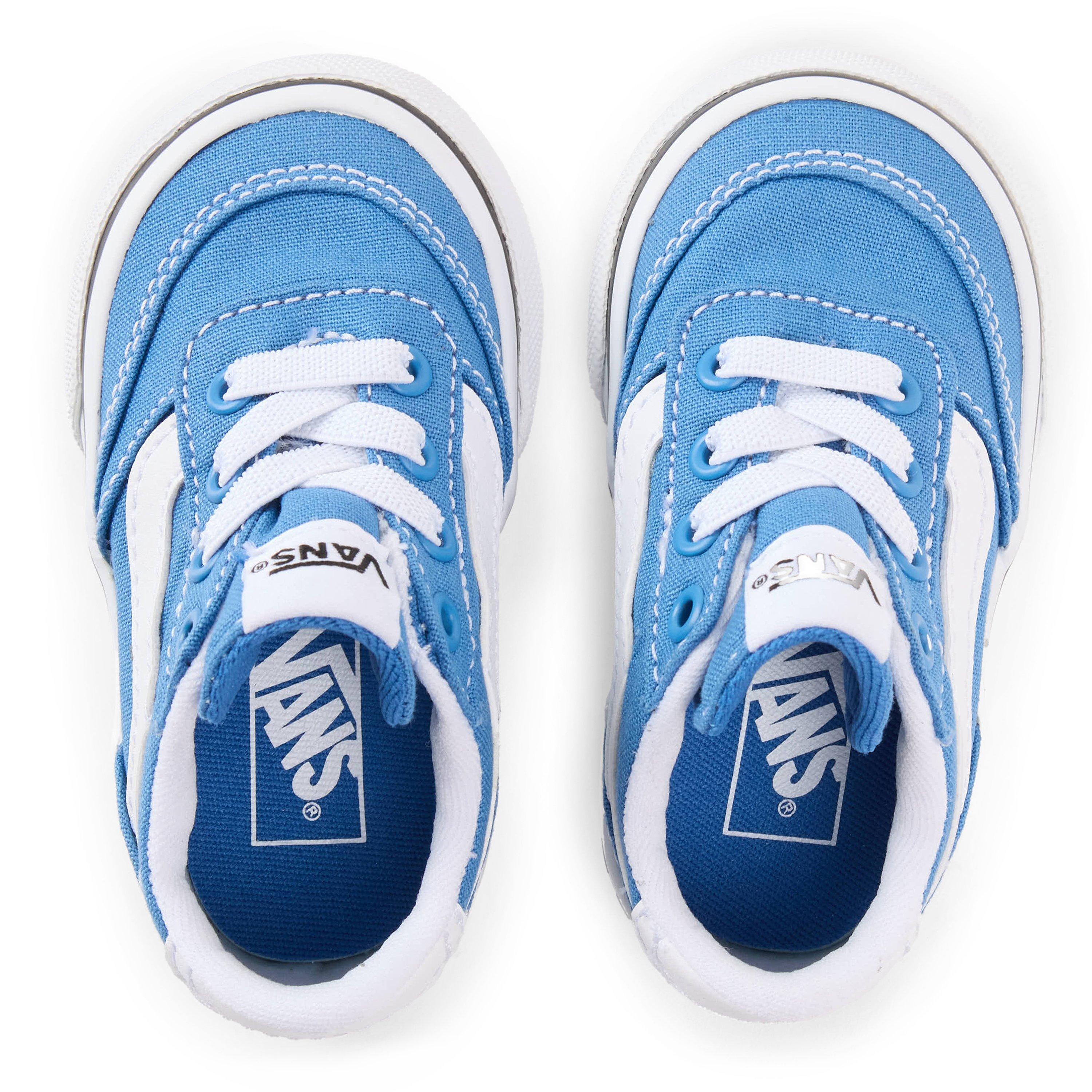 Vintage Cobalt - Vans - Kids' VanAct Brooklyn Canvas Low Trainers - 4
