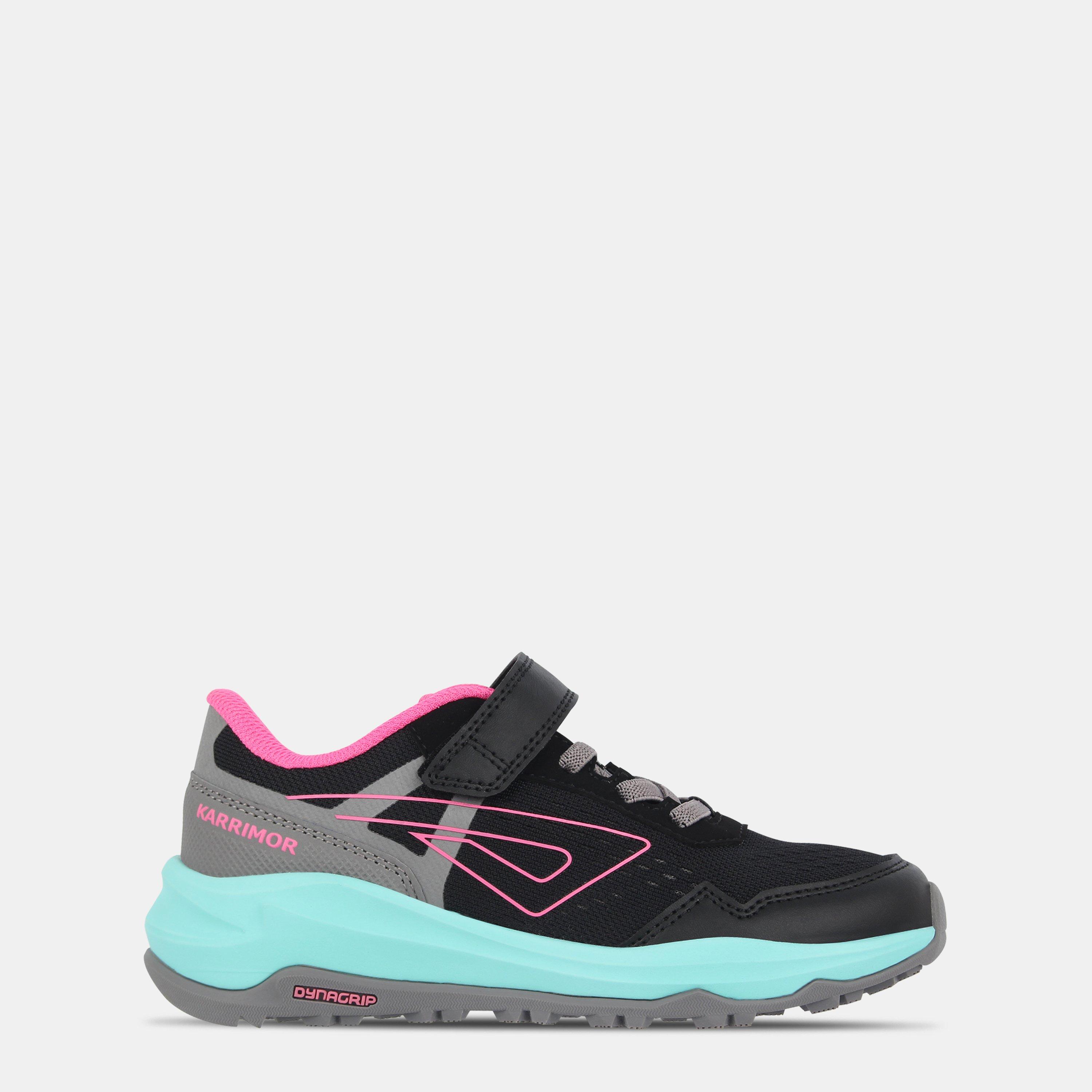 Black/Pink - Karrimor - Tempo Trail Trainers Girls - 1
