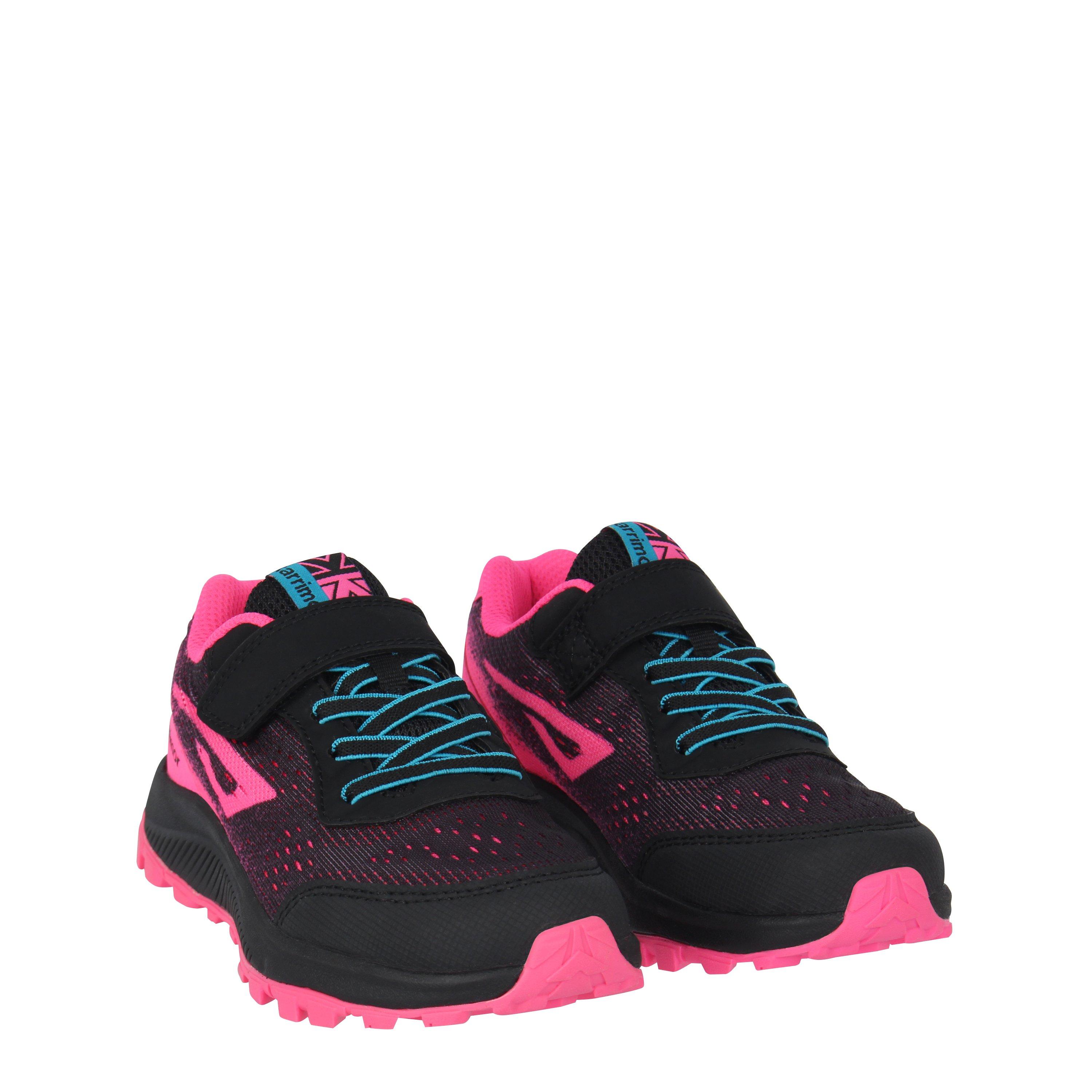 Black/Pink - Karrimor - Tempo Trail Trainers Girls - 3