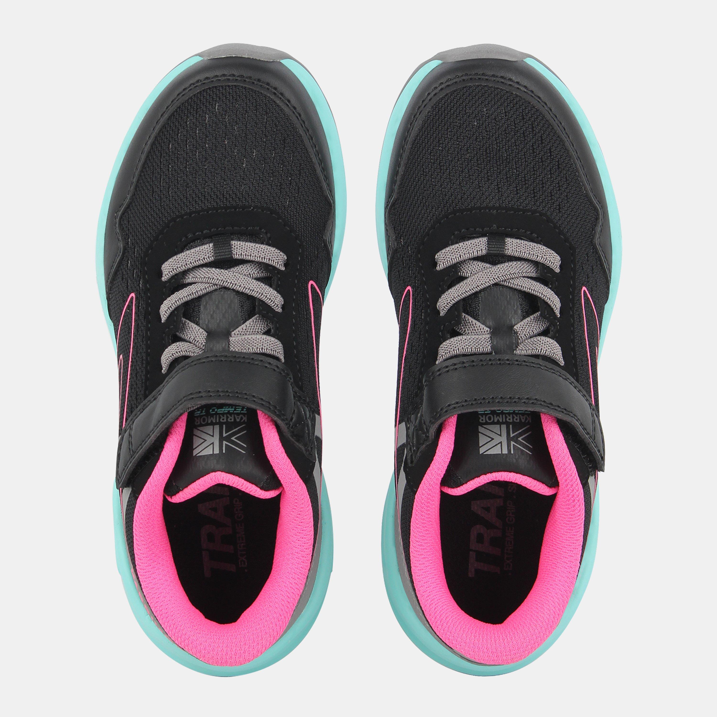 Black/Pink - Karrimor - Tempo Trail Trainers Girls - 6