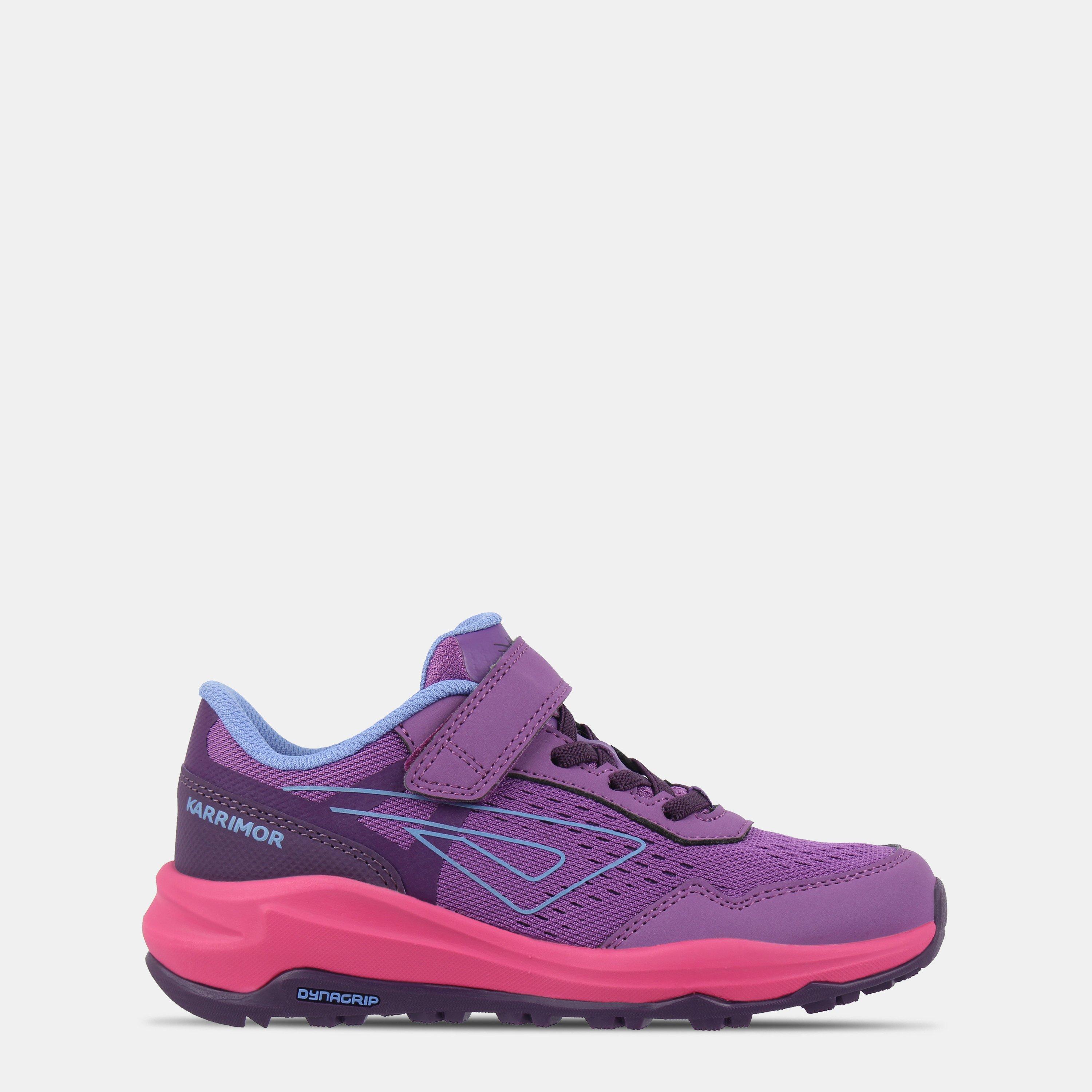 Karrimor Girls Tempo Trail Trainers - Purple/Pink - C11 (29)
