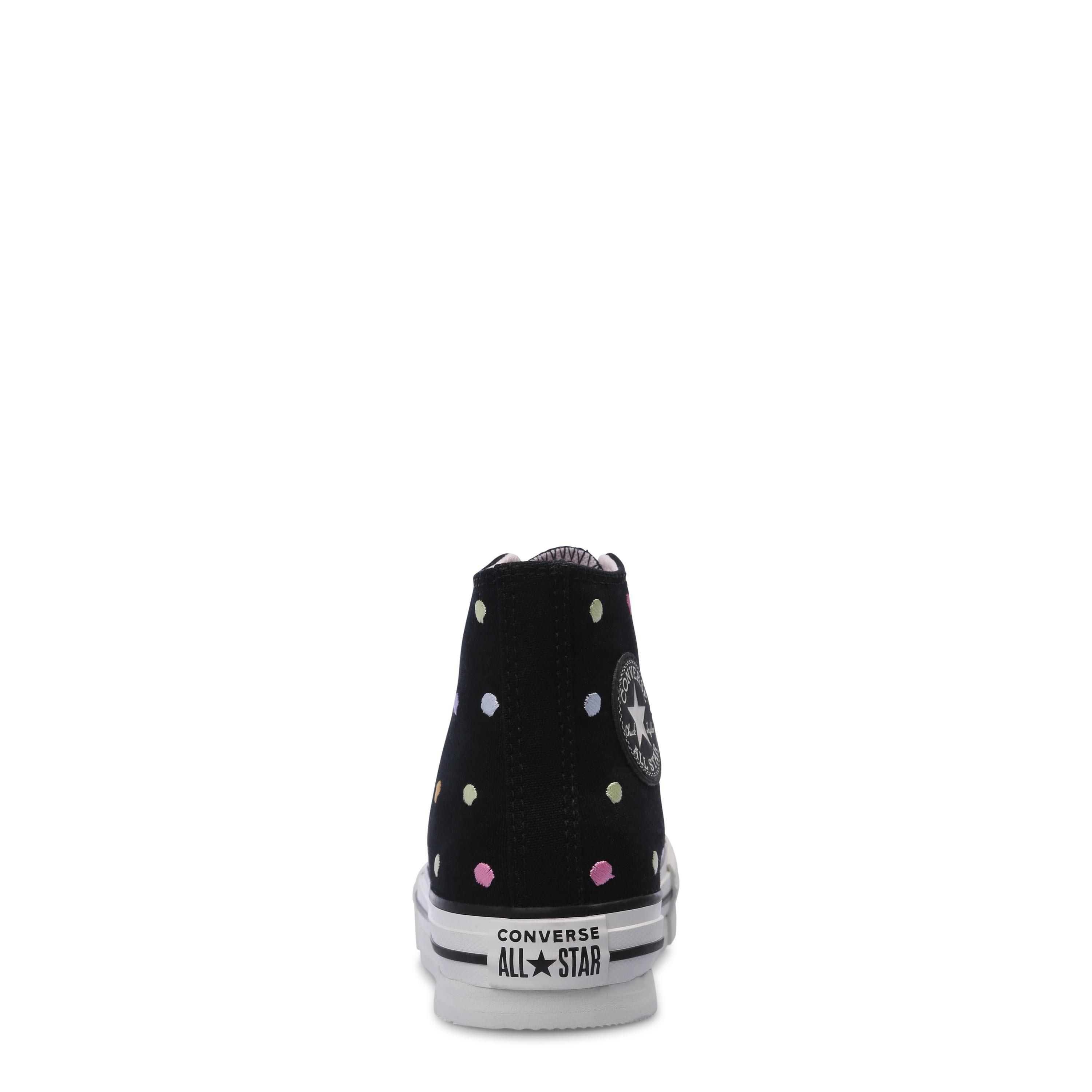 001-Black/Vin - Converse - Kids' Chuck Taylor All Star Eva Canvas High-Top Trainers - 4