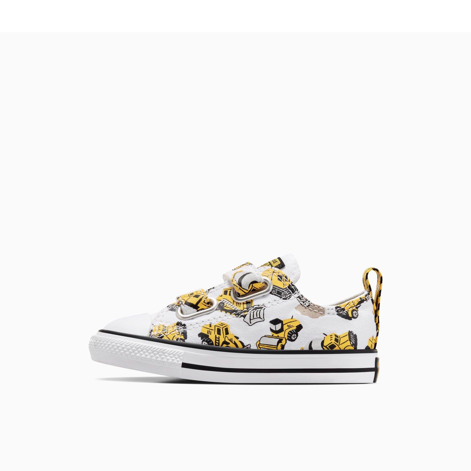 102-White/Bla - Converse - Unisex Kids' Chuck Taylor All Star Con Canvas Trainers - 2