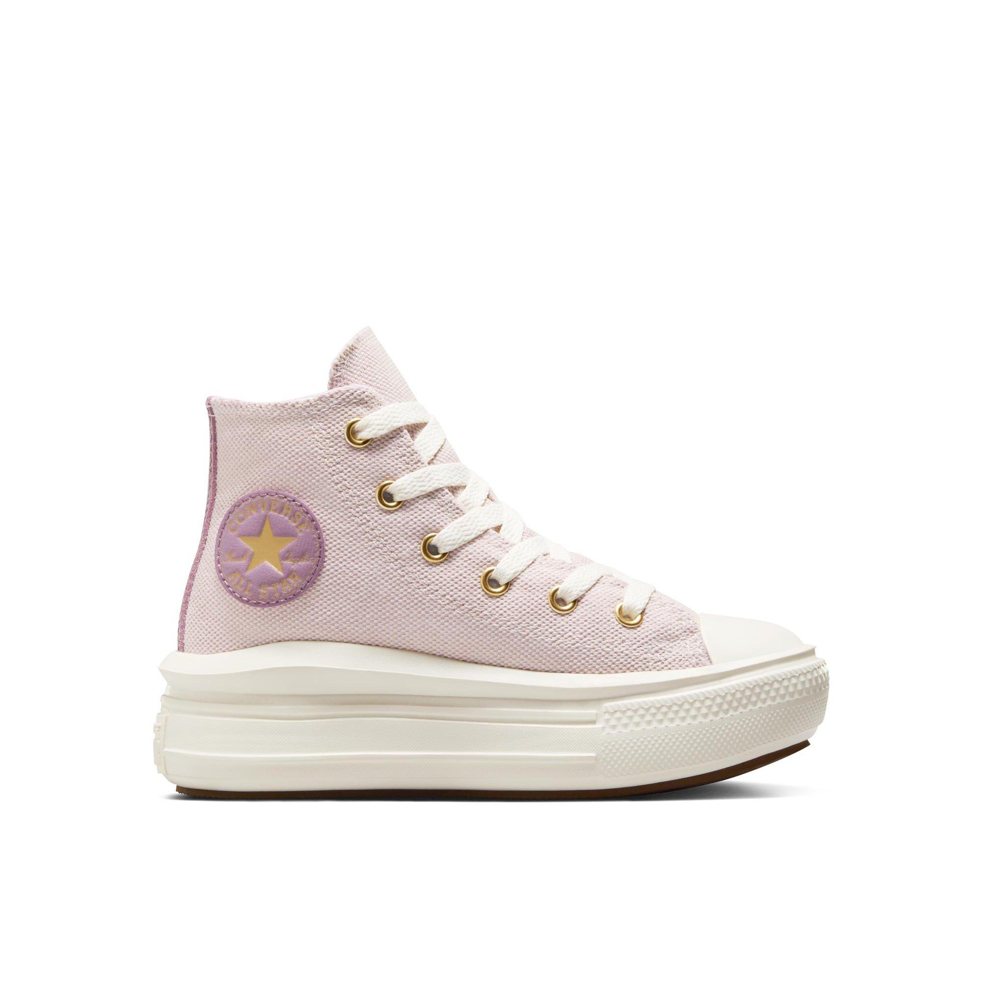 534-Orchid Du - Converse - Unisex Kids' Chuck Taylor All Star Mov Canvas High-Top Trainers - 1