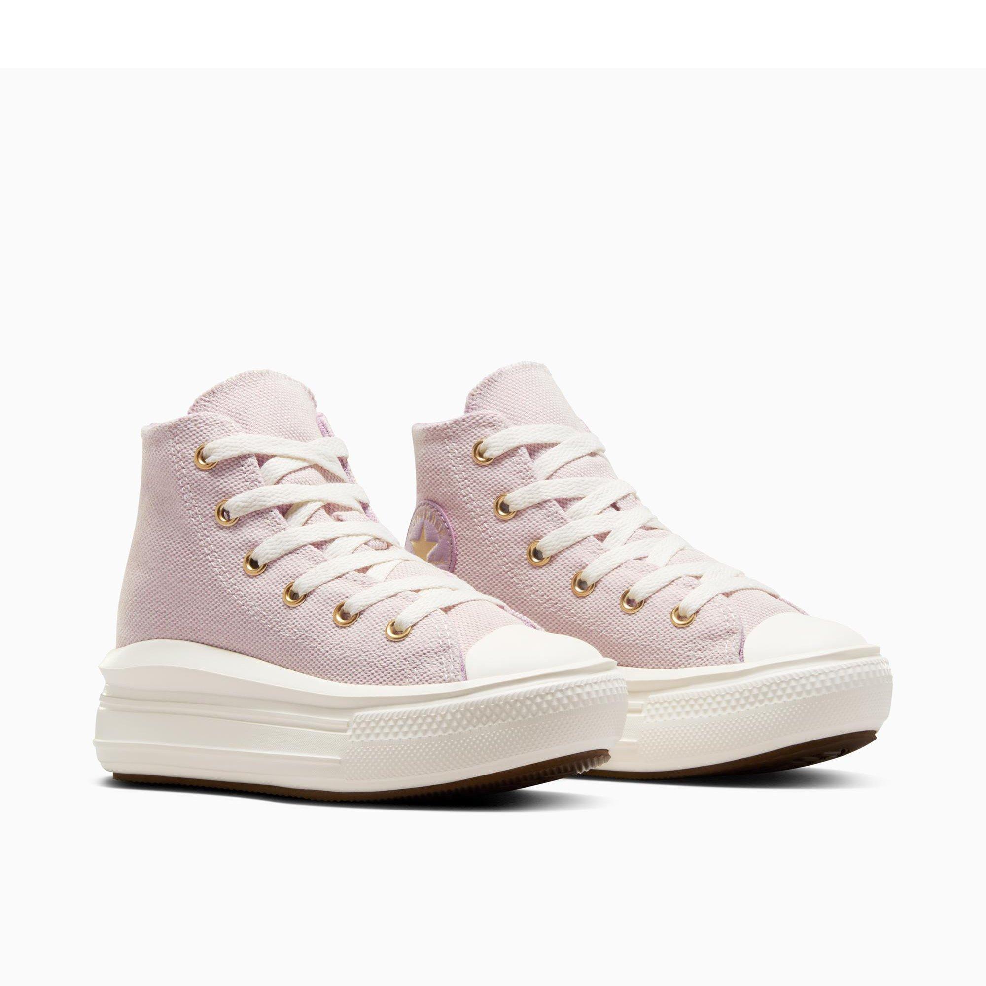 534-Orchid Du - Converse - Unisex Kids' Chuck Taylor All Star Mov Canvas High-Top Trainers - 3