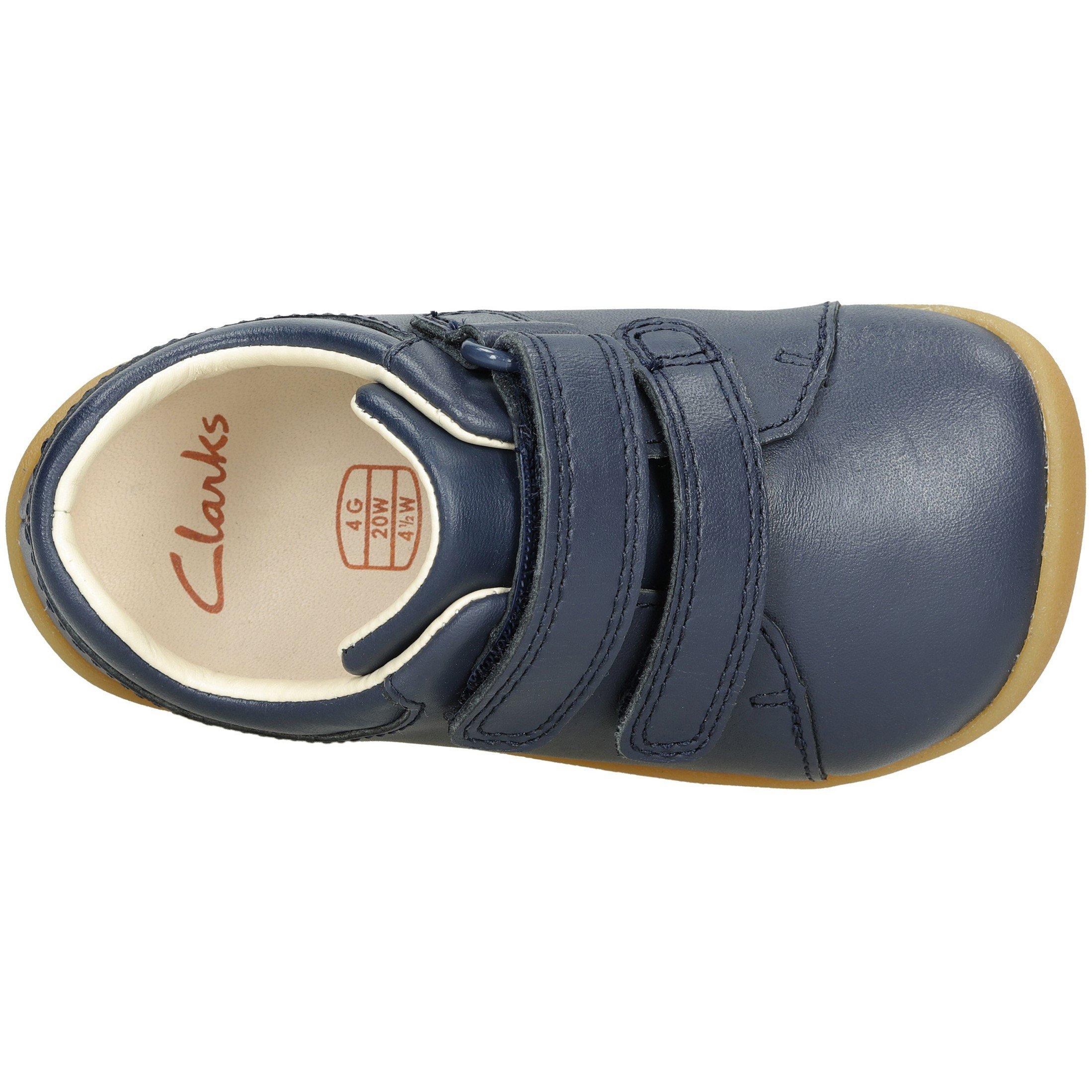 Marineblødt læder - Clarks - Roamer Craft Shoes - 6